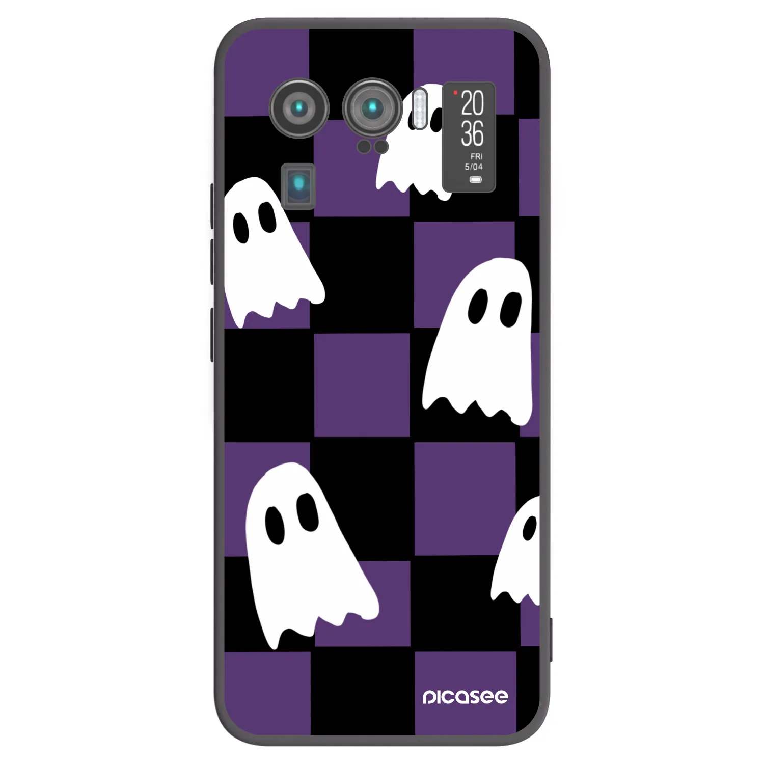 Picasee silikonski črni ovitek za Xiaomi Mi 11 Ultra - Ghosts