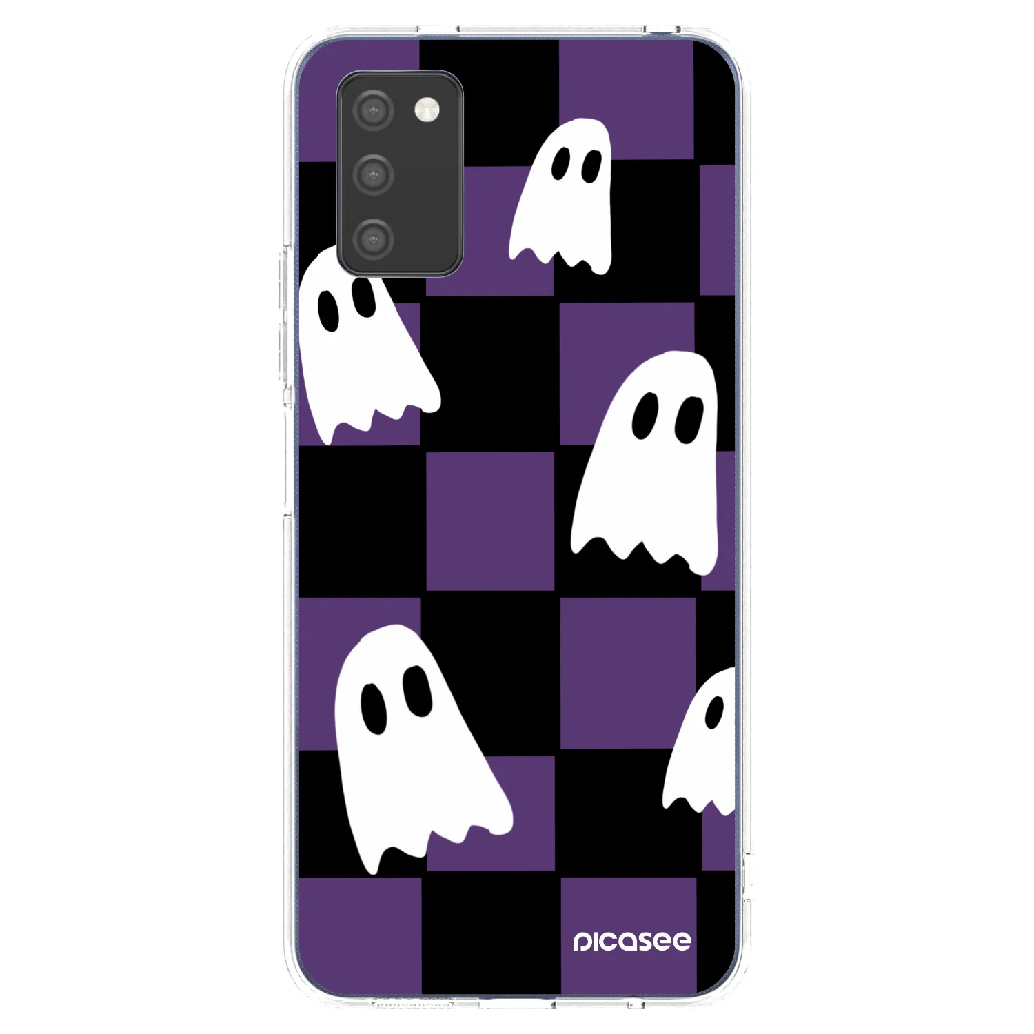 Picasee silikonski prozorni ovitek za Samsung Galaxy A02s A025G - Ghosts