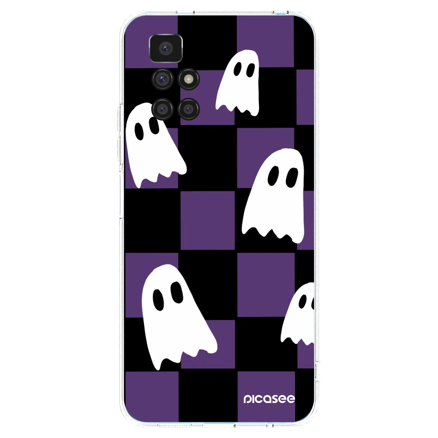 Picasee silikonski prozorni ovitek za Xiaomi Redmi 10 - Ghosts