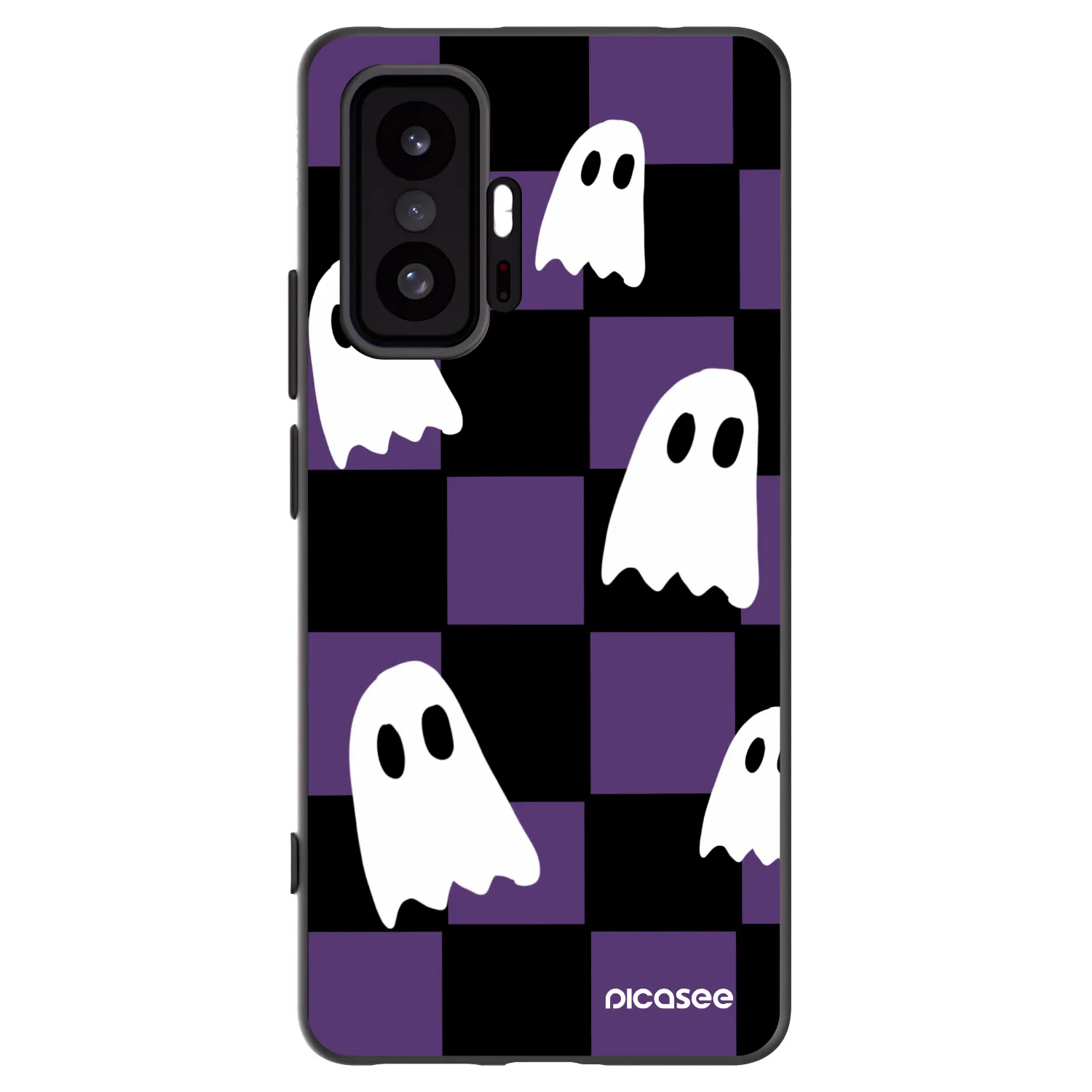 Picasee silikonski črni ovitek za Xiaomi 11T - Ghosts