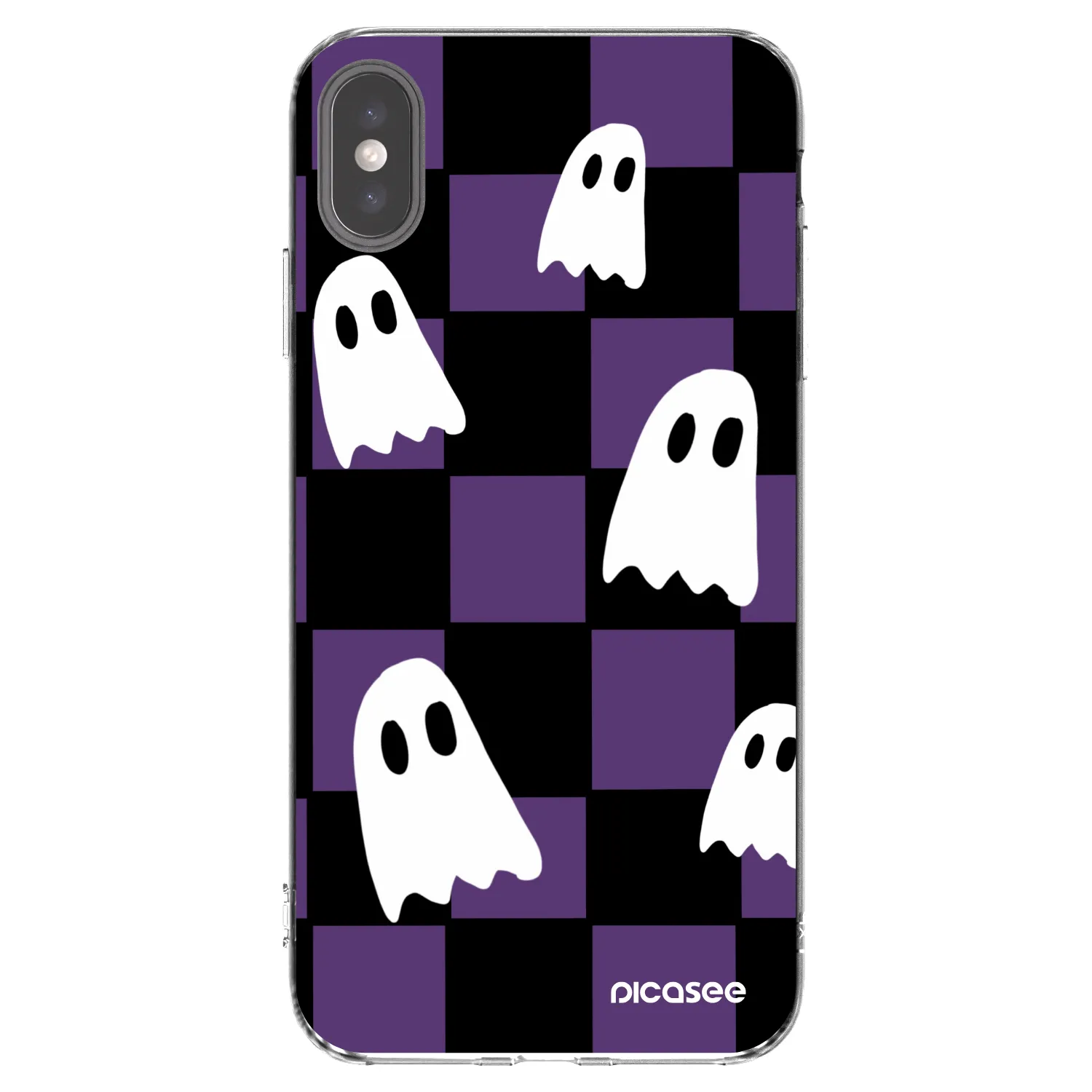 Picasee silikonski prozorni ovitek za Apple iPhone XS Max - Ghosts