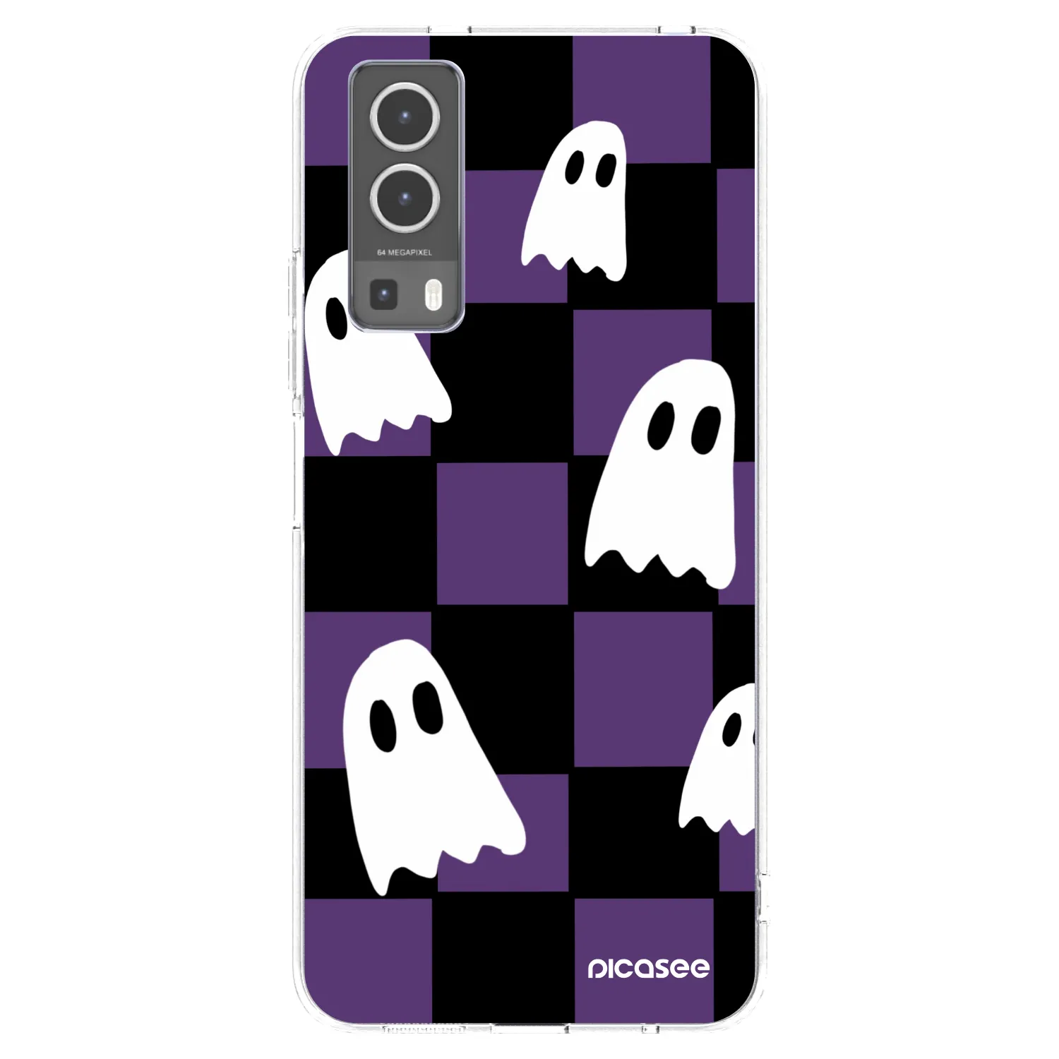 Picasee silikonski prozorni ovitek za Vivo Y72 5G - Ghosts