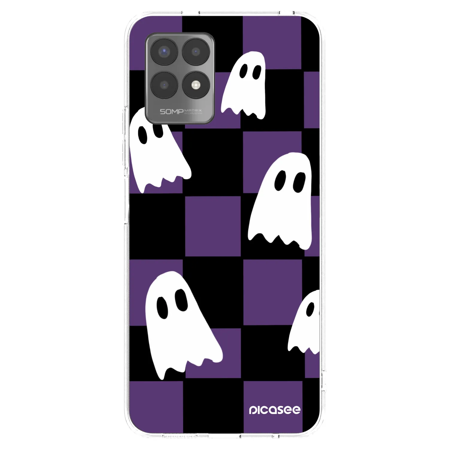 Picasee silikonski prozorni ovitek za Realme 8i - Ghosts