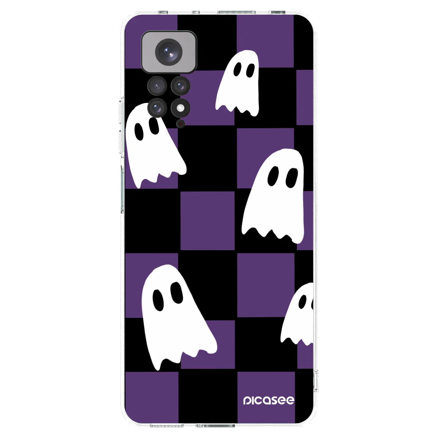 Picasee silikonski prozorni ovitek za Xiaomi Redmi Note 11 - Ghosts
