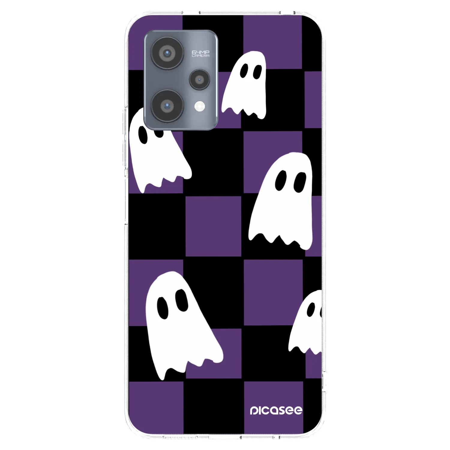 Picasee silikonski prozorni ovitek za Realme 9 Pro 5G - Ghosts