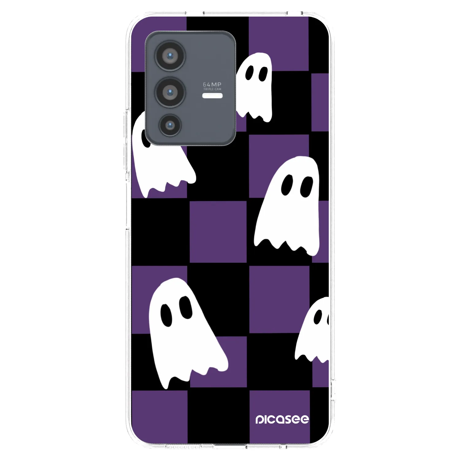 Picasee silikonski prozorni ovitek za Vivo V23 5G - Ghosts