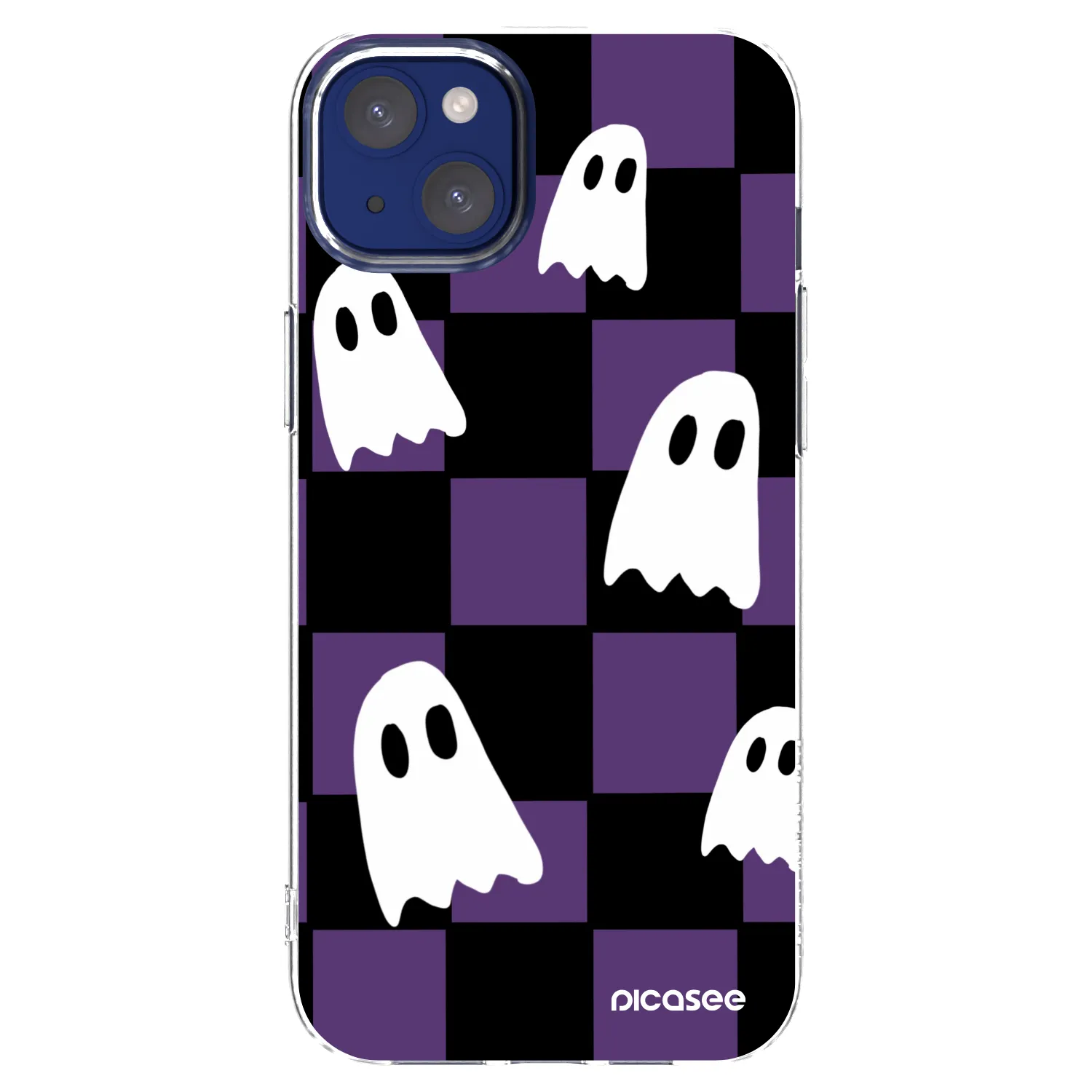 Picasee silikonski prozorni ovitek za Apple iPhone 14 Plus - Ghosts