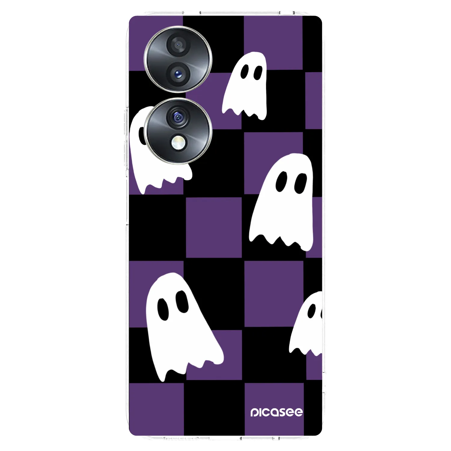 Picasee silikonski prozorni ovitek za Honor 70 - Ghosts