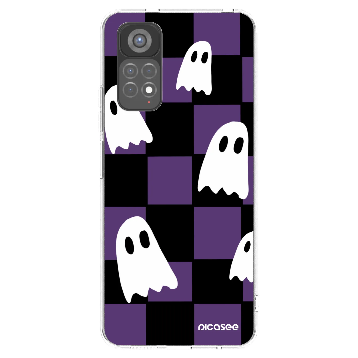 Picasee silikonski prozorni ovitek za Xiaomi Redmi Note 11S 5G - Ghosts