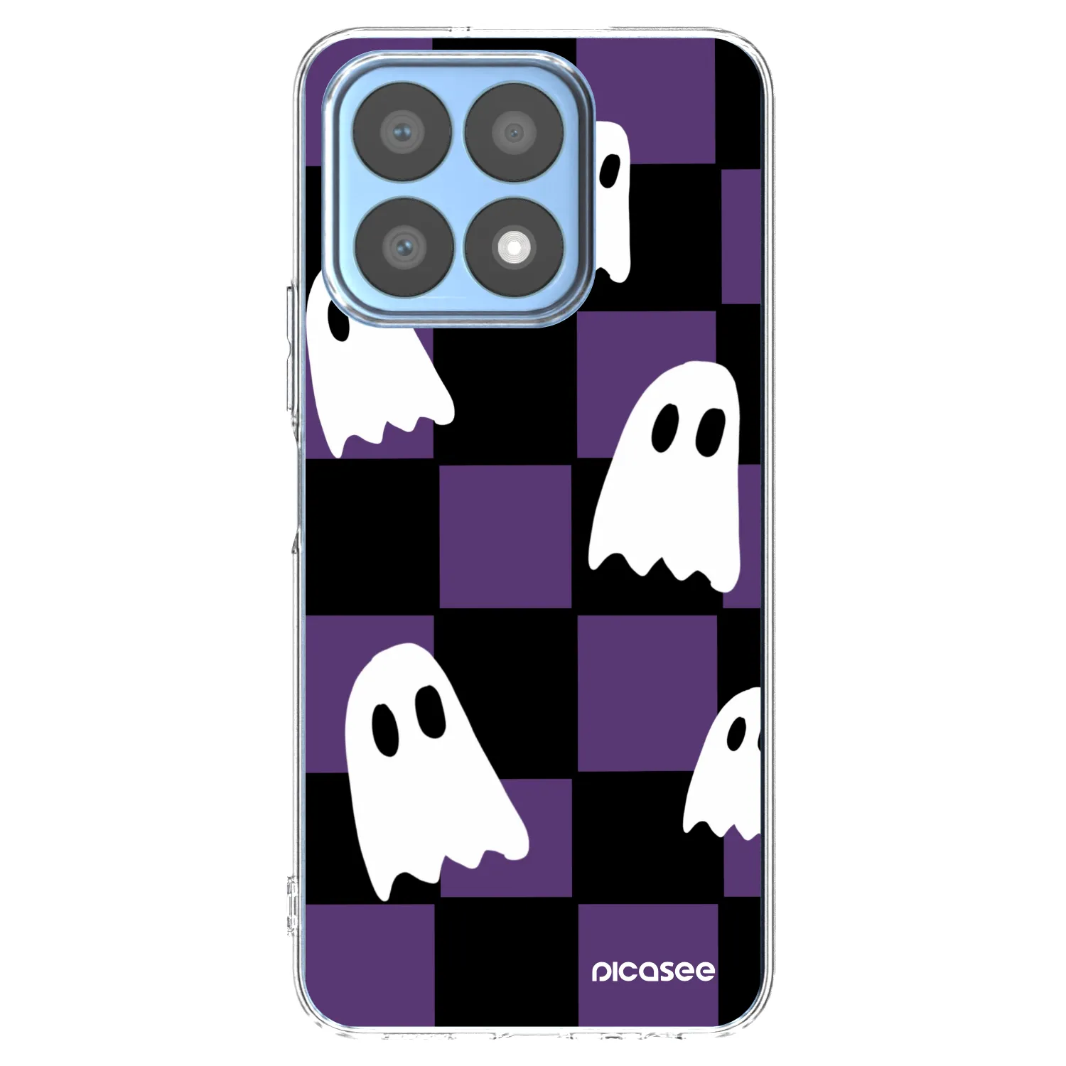 Picasee silikonski prozorni ovitek za Honor X8a - Ghosts