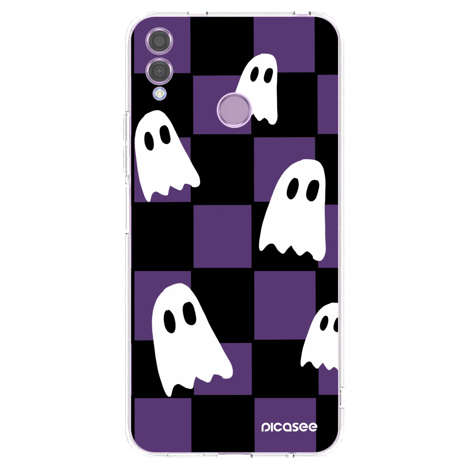 Picasee silikonski prozorni ovitek za Honor 8X - Ghosts