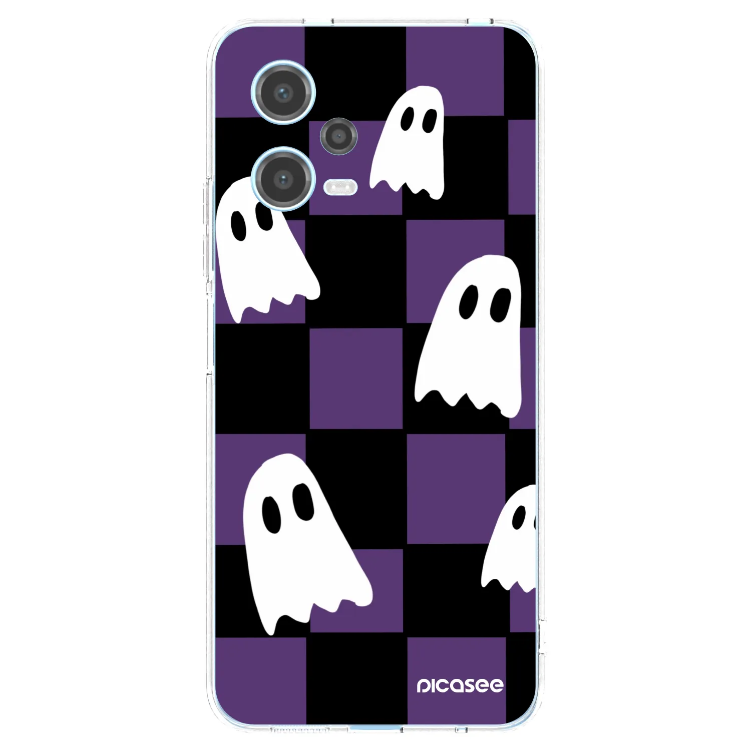 Picasee silikonski prozorni ovitek za Xiaomi Redmi Note 12 5G - Ghosts