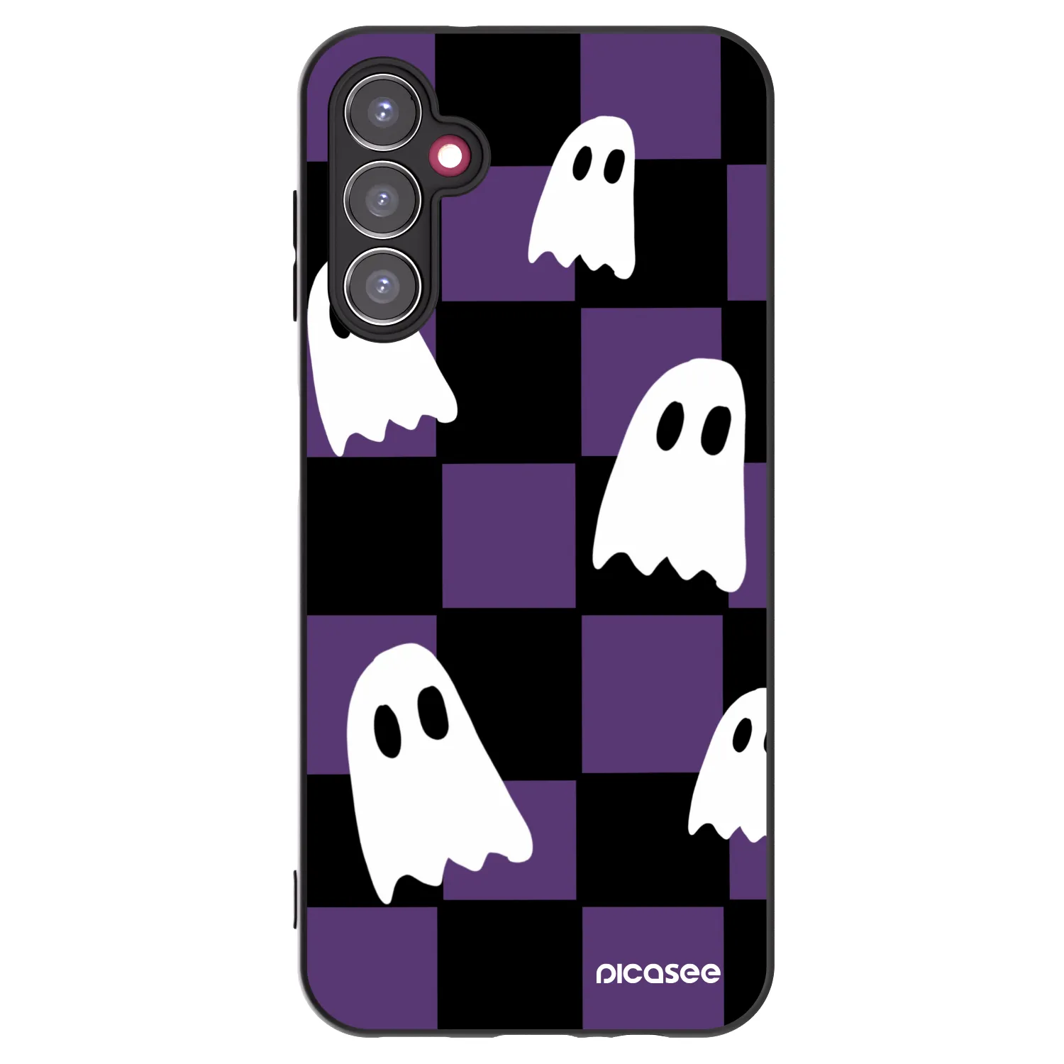 Picasee silikonski črni ovitek za Samsung Galaxy A14 5G A146P - Ghosts