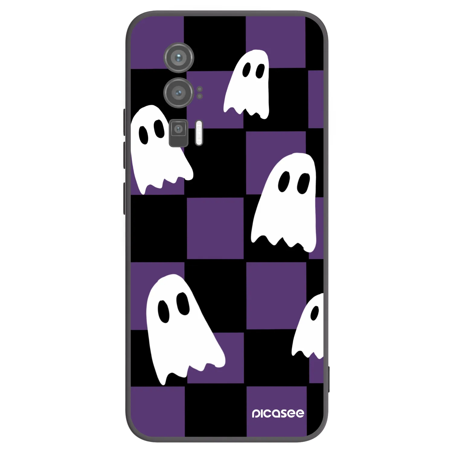 Picasee silikonski črni ovitek za Xiaomi Poco F5 Pro 5G - Ghosts