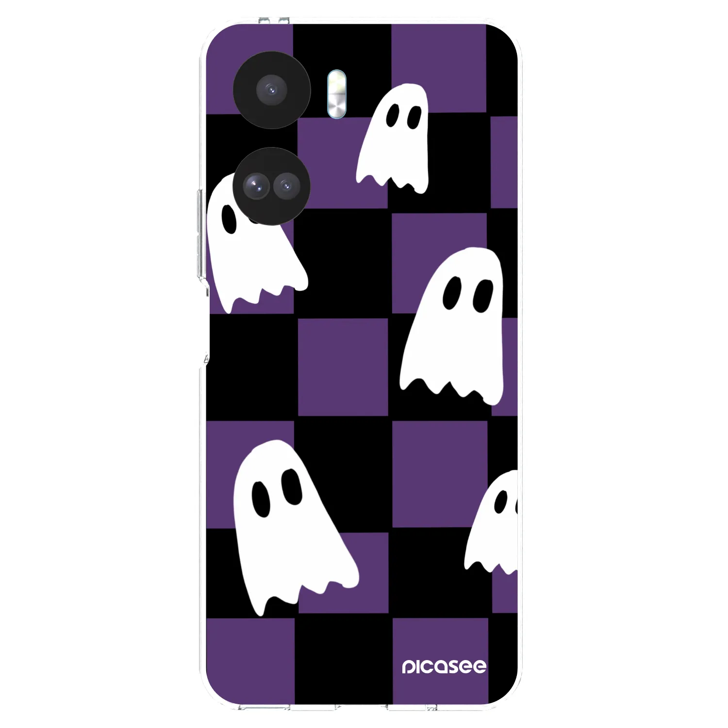 Picasee silikonski prozorni ovitek za Honor 90 Lite 5G - Ghosts