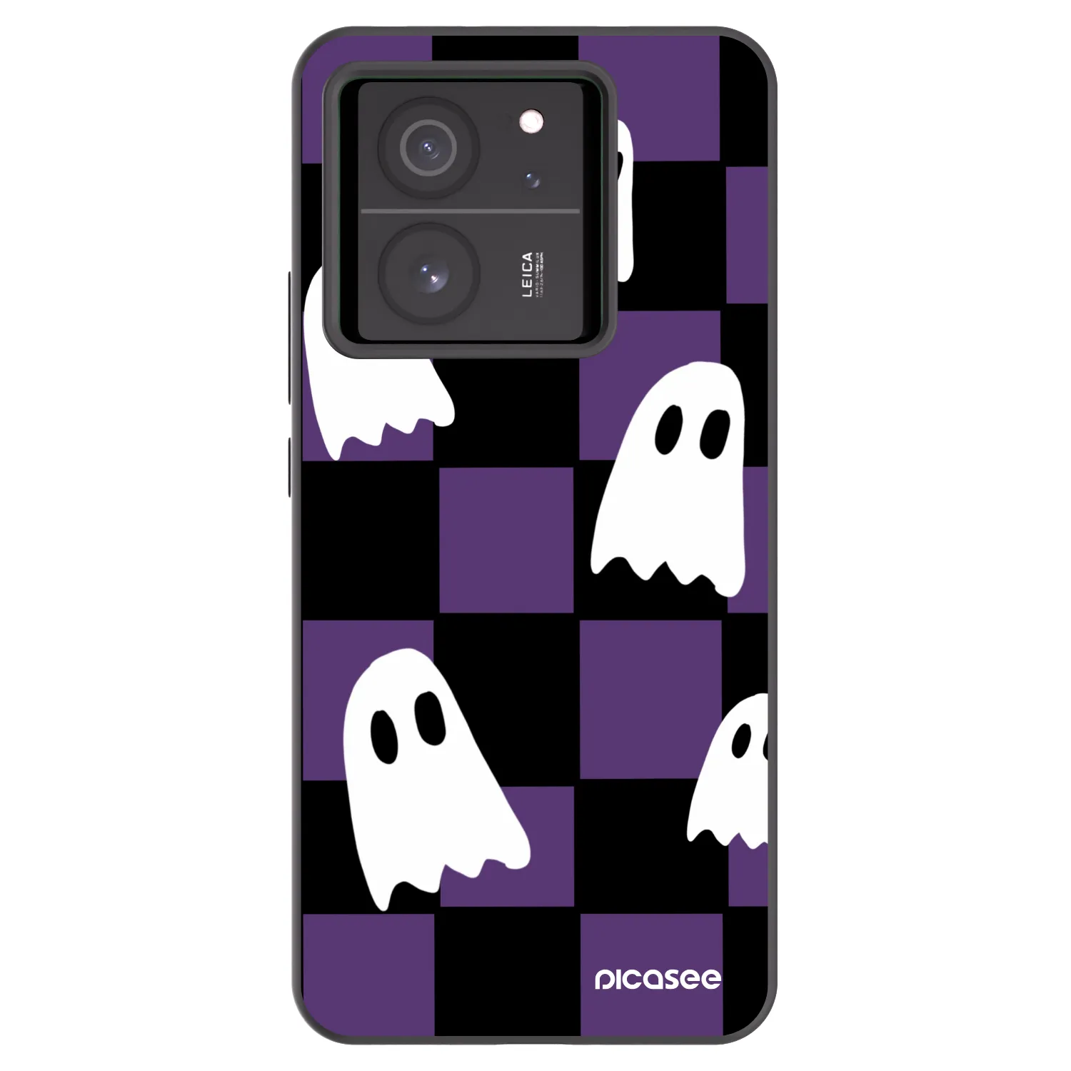 Picasee silikonski črni ovitek za Xiaomi 13T - Ghosts