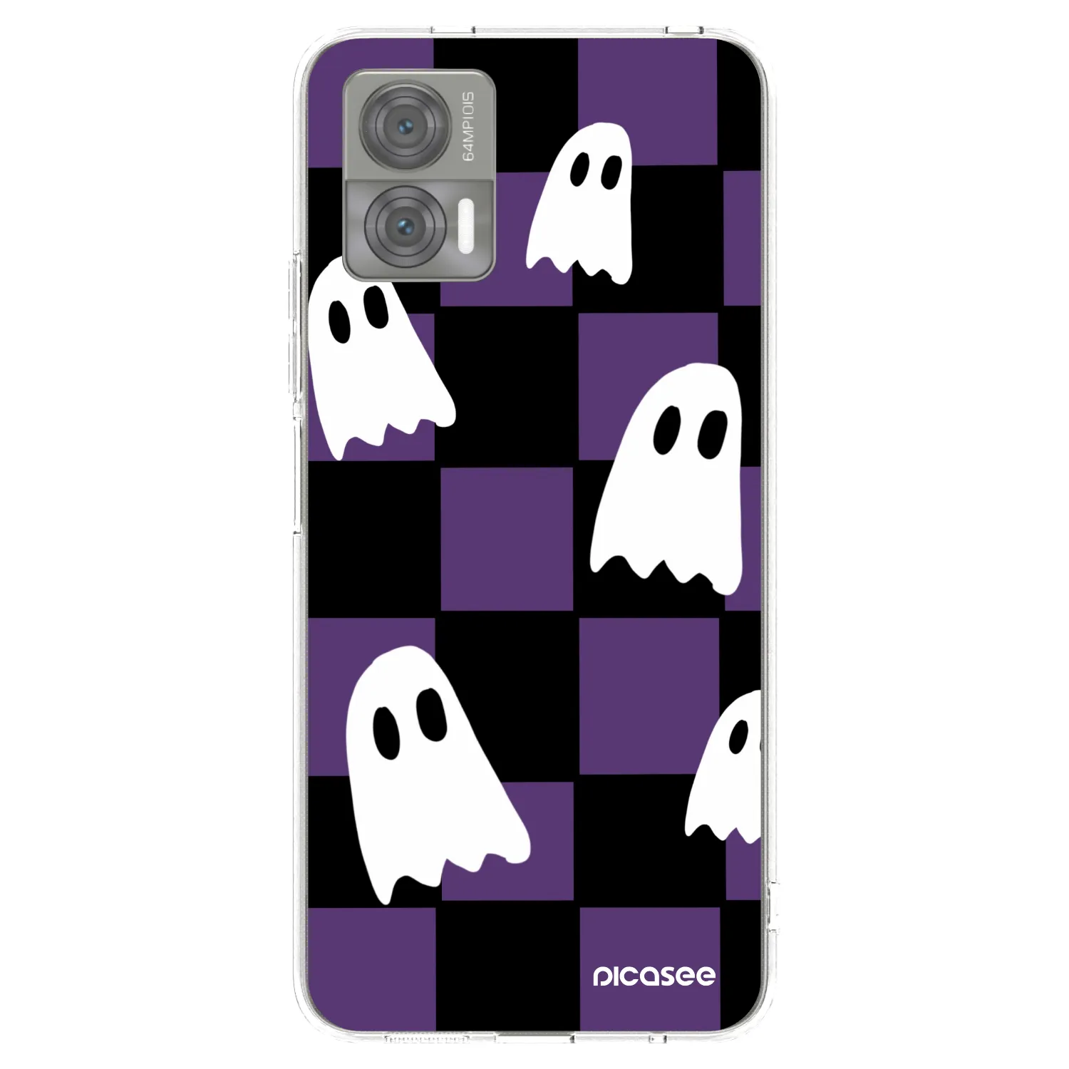 Picasee silikonski prozorni ovitek za Motorola Edge 30 Neo - Ghosts
