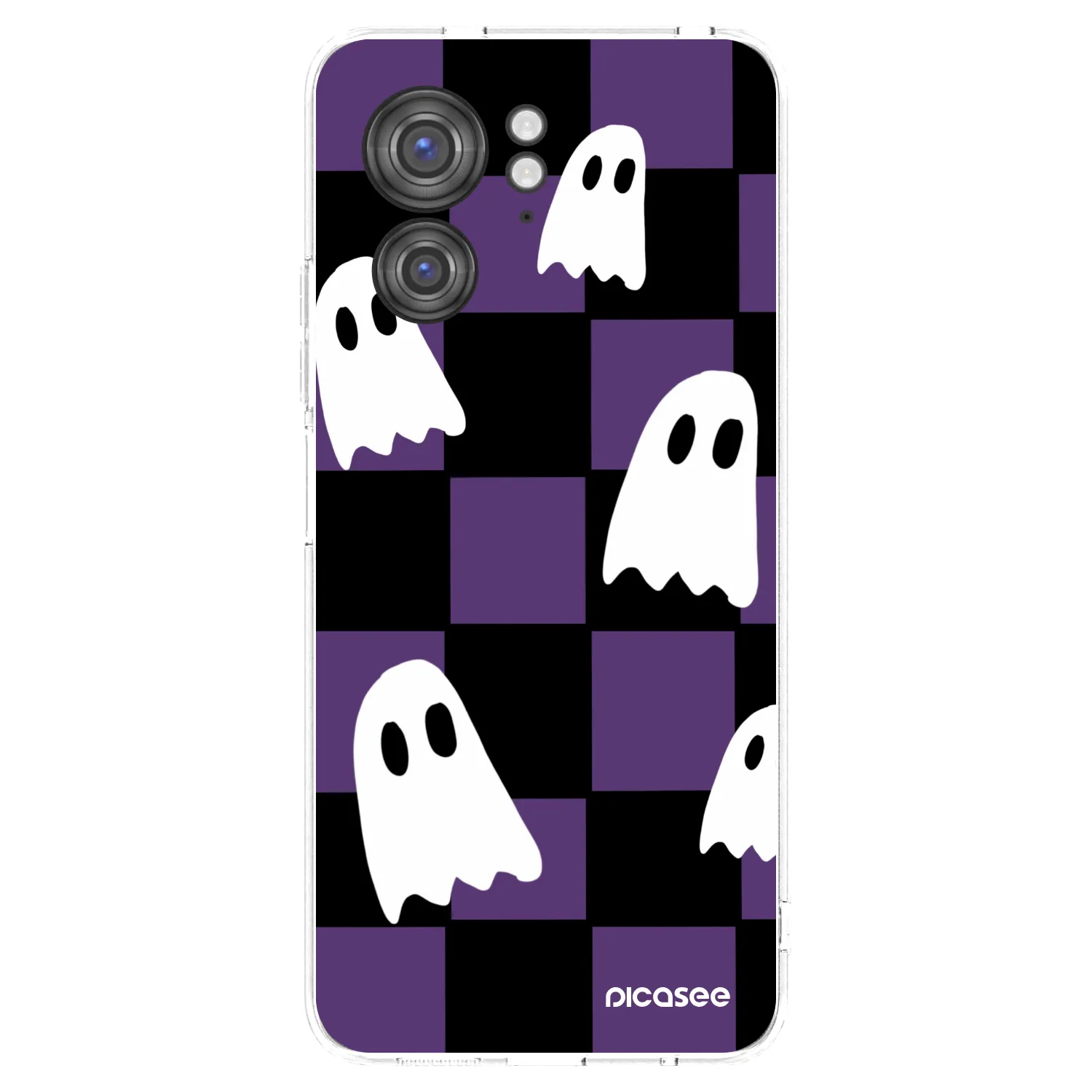 Picasee silikonski prozorni ovitek za Motorola Edge 40 - Ghosts