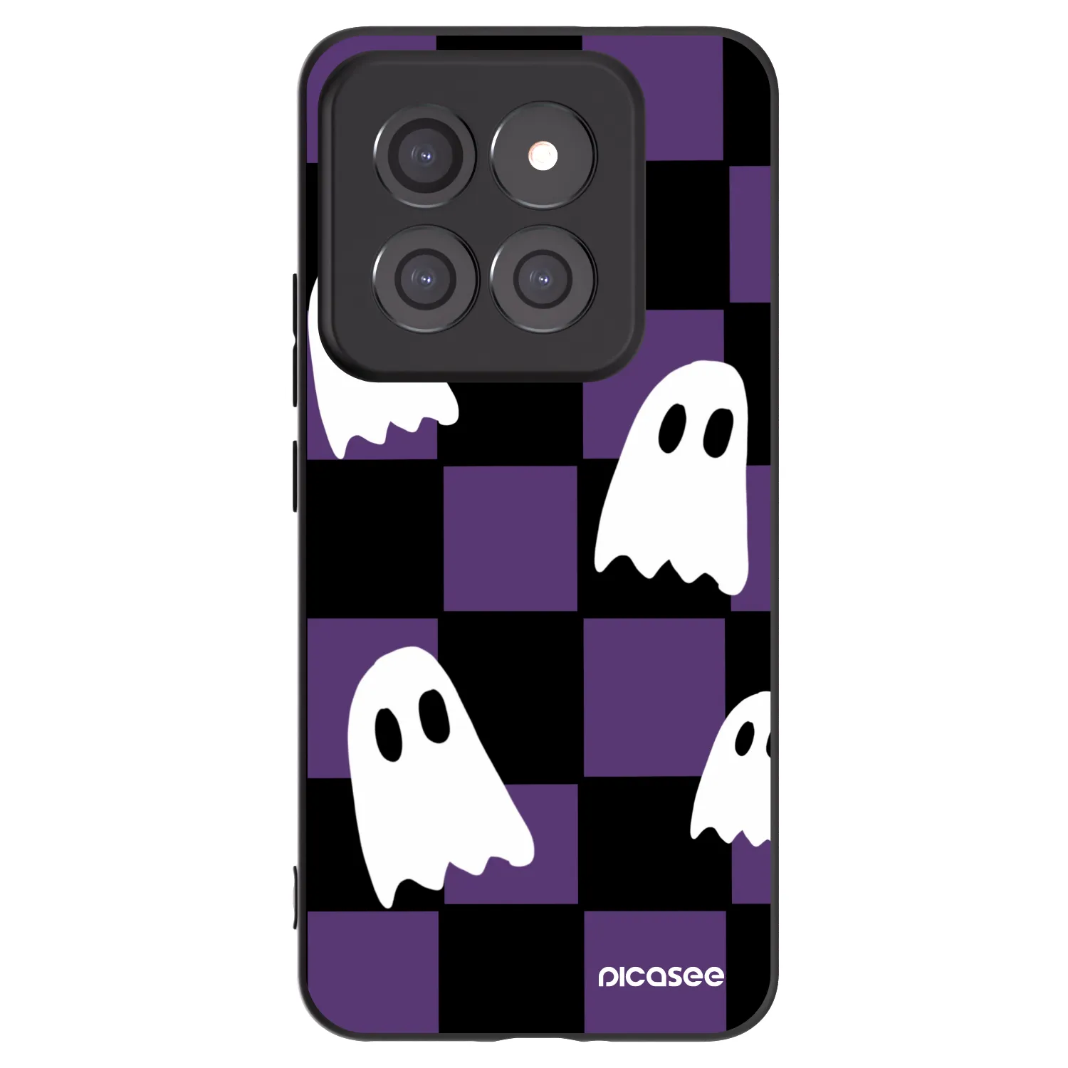 Picasee silikonski črni ovitek za Xiaomi 14 Pro - Ghosts