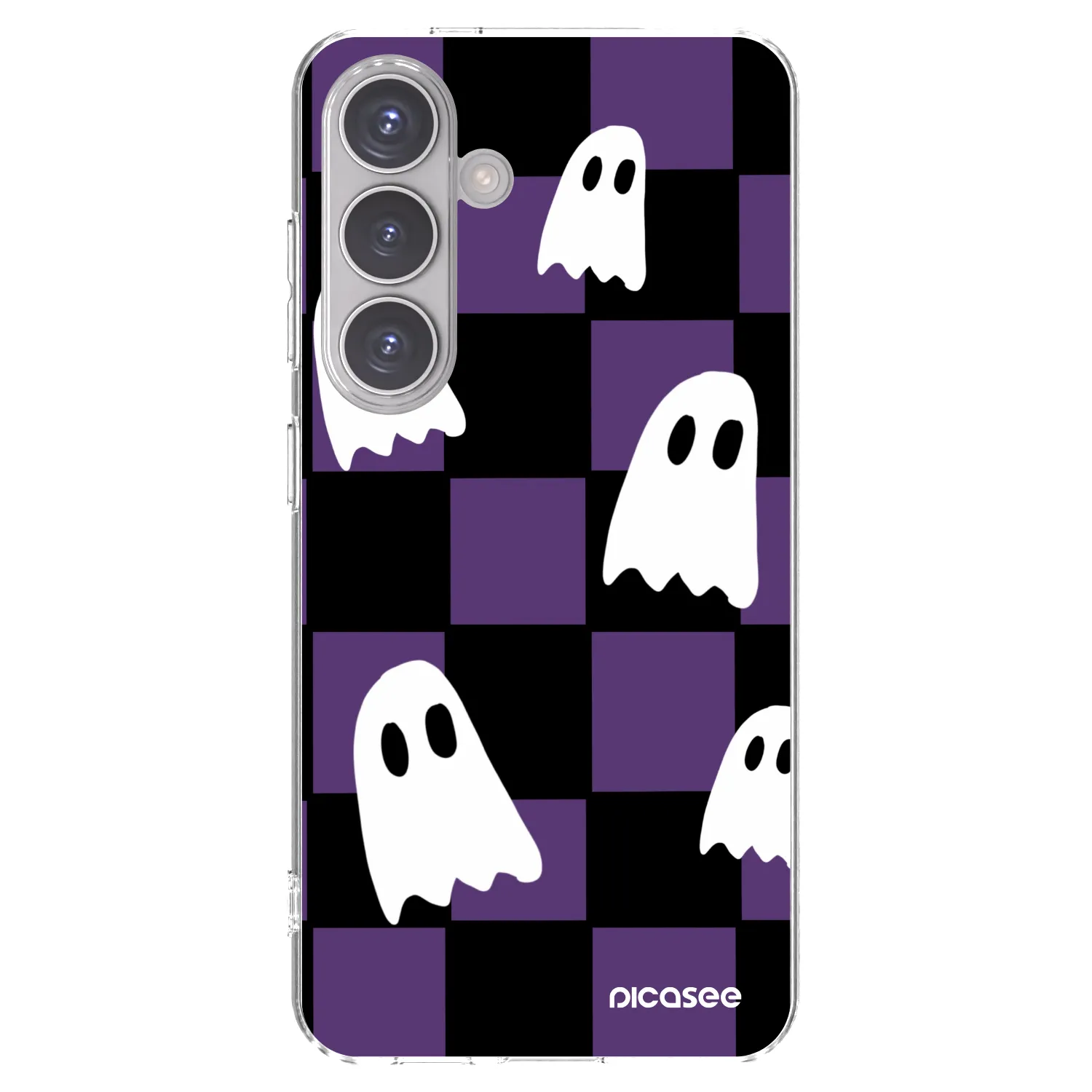Picasee silikonski prozorni ovitek za Samsung Galaxy S24 S921B 5G - Ghosts