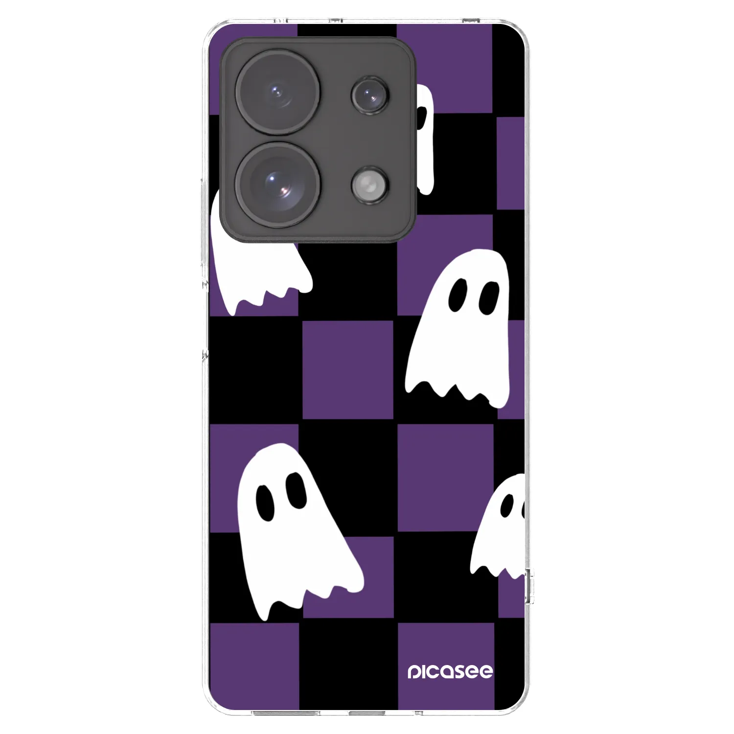 Picasee silikonski prozorni ovitek za Xiaomi Redmi Note 13 Pro 4G - Ghosts