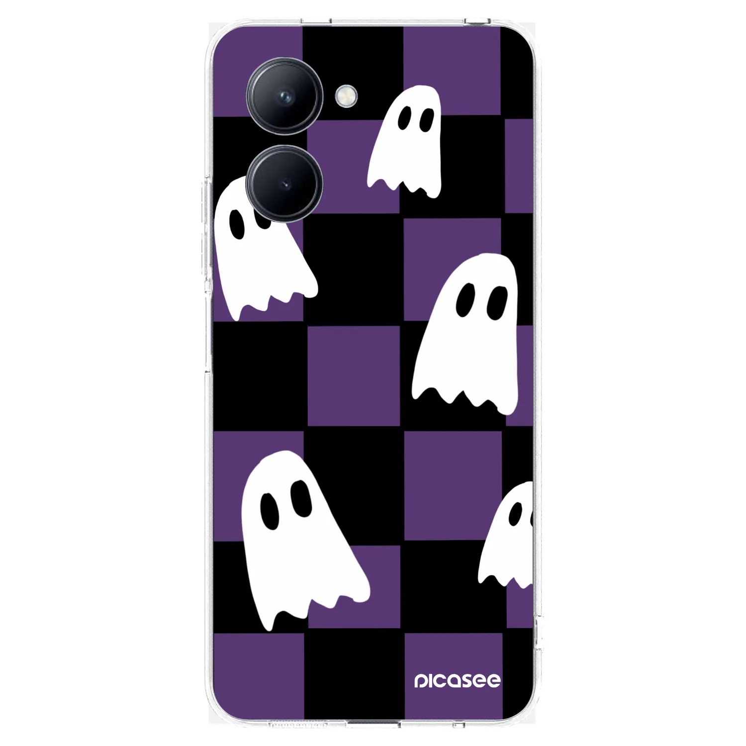 Picasee silikonski prozorni ovitek za Realme C33 (2023) - Ghosts