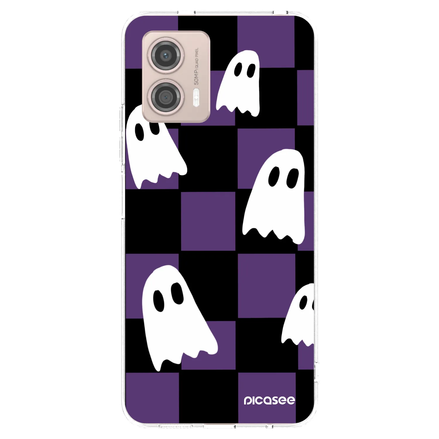 Picasee silikonski prozorni ovitek za Motorola Moto G53 5G - Ghosts