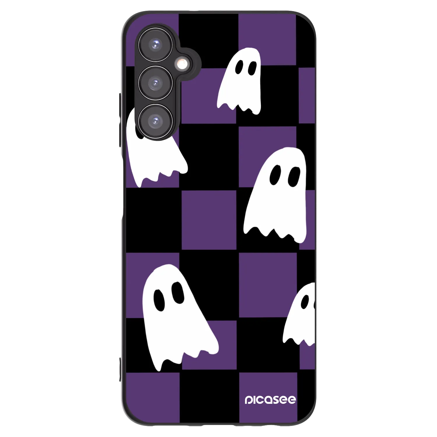 Picasee silikonski črni ovitek za Samsung Galaxy A05s A057G - Ghosts