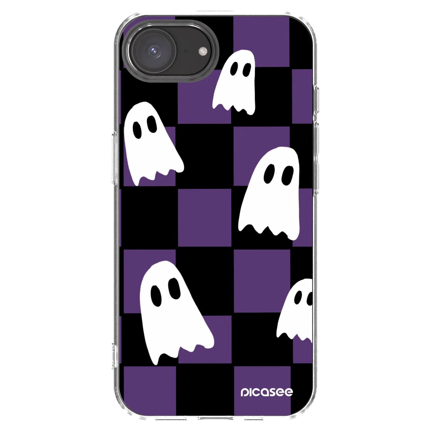 Picasee silikonski prozorni ovitek za Apple iPhone 16e - Ghosts