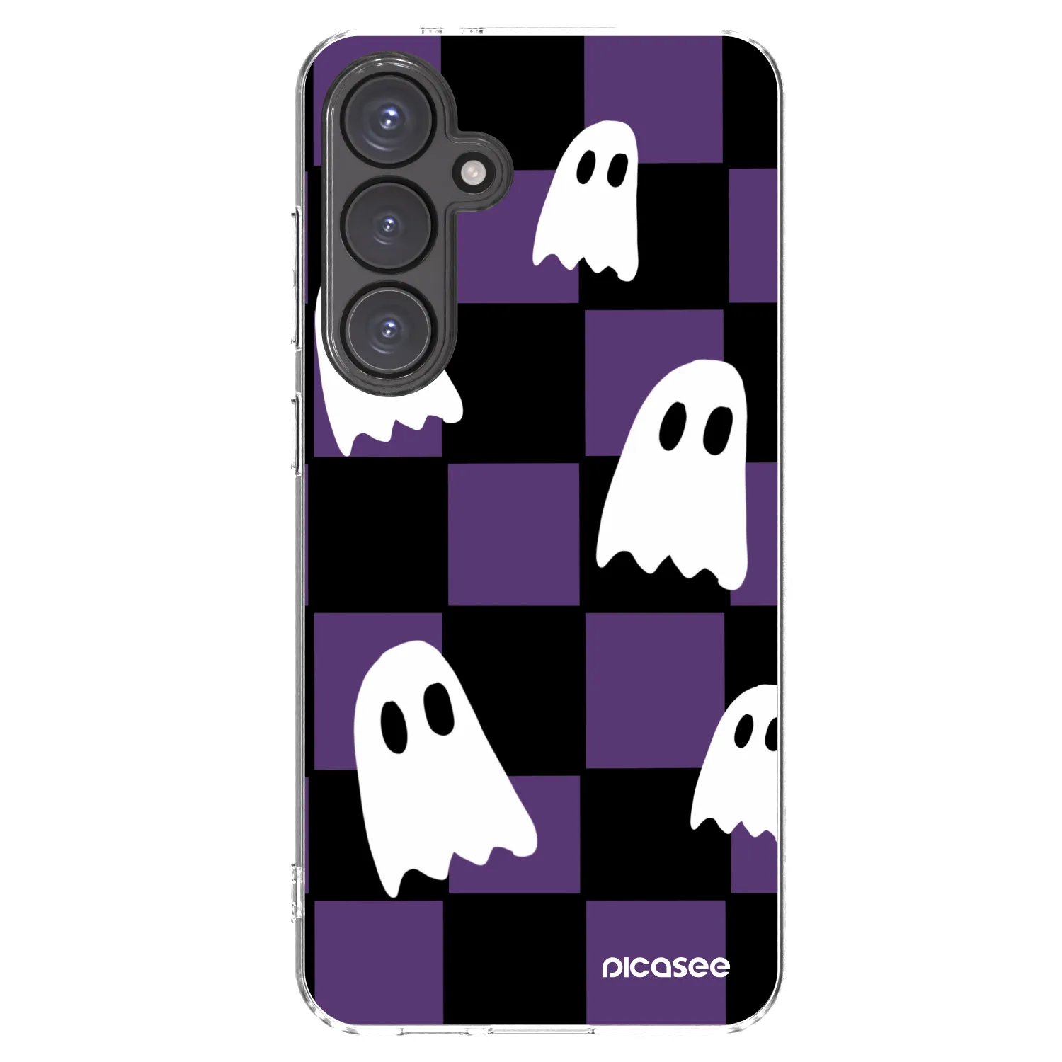 Picasee silikonski prozorni ovitek za Samsung Galaxy S24 FE S721B - Ghosts