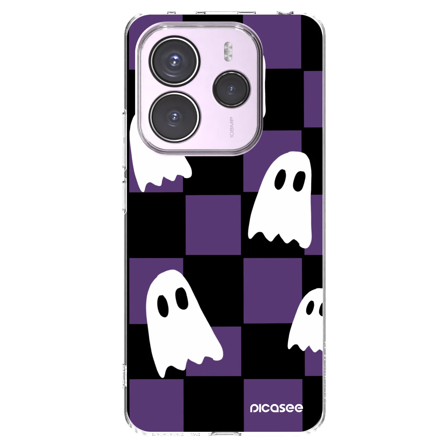 Picasee silikonski prozorni ovitek za Xiaomi Redmi Note 14 5G - Ghosts