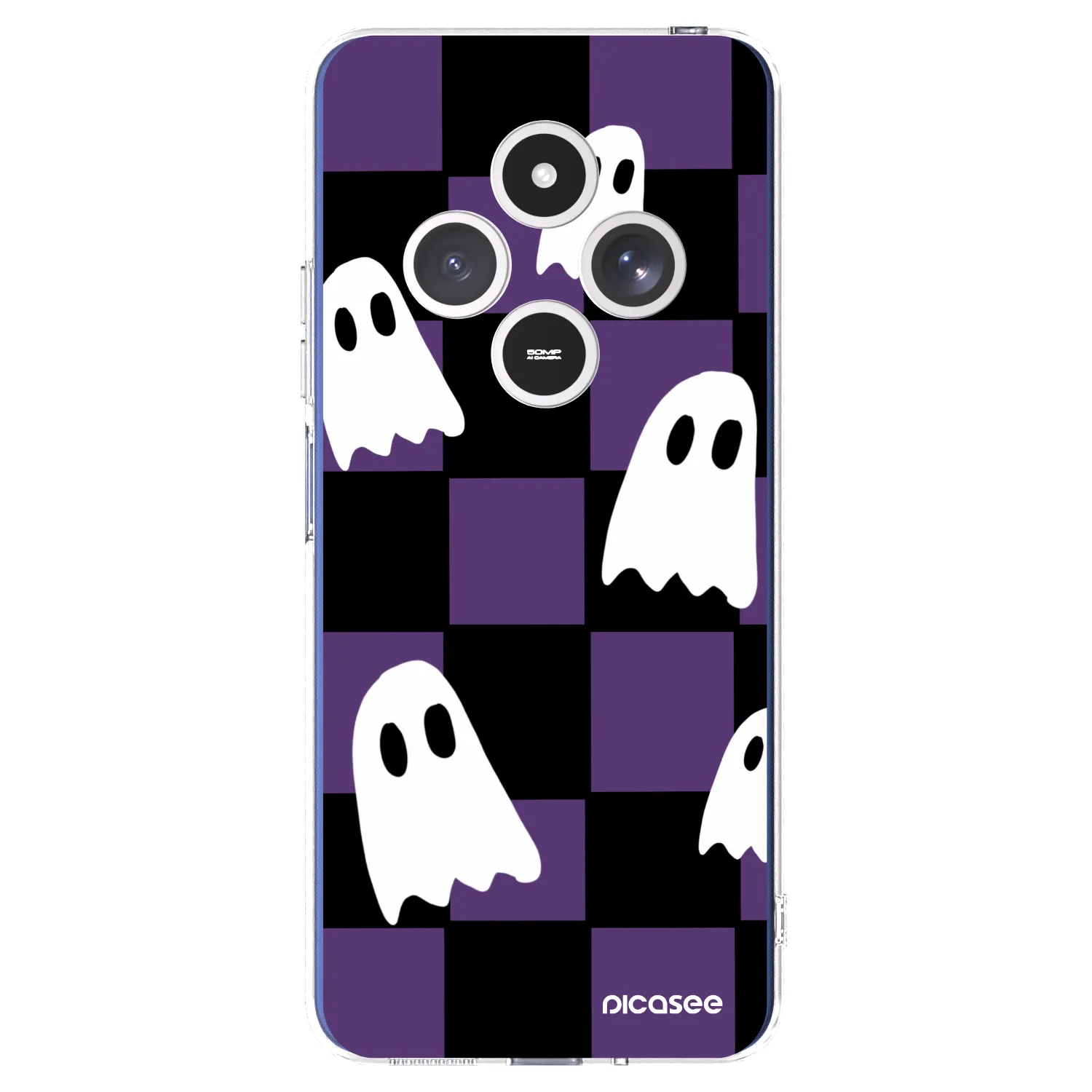 Picasee silikonski prozorni ovitek za Xiaomi Redmi 14C - Ghosts
