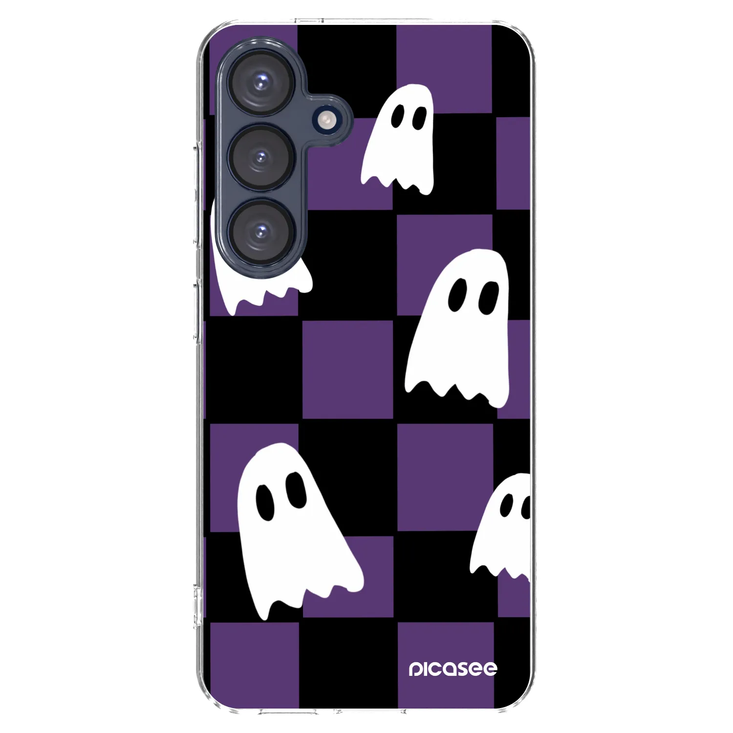 Picasee silikonski prozorni ovitek za Samsung Galaxy S25 5G - Ghosts