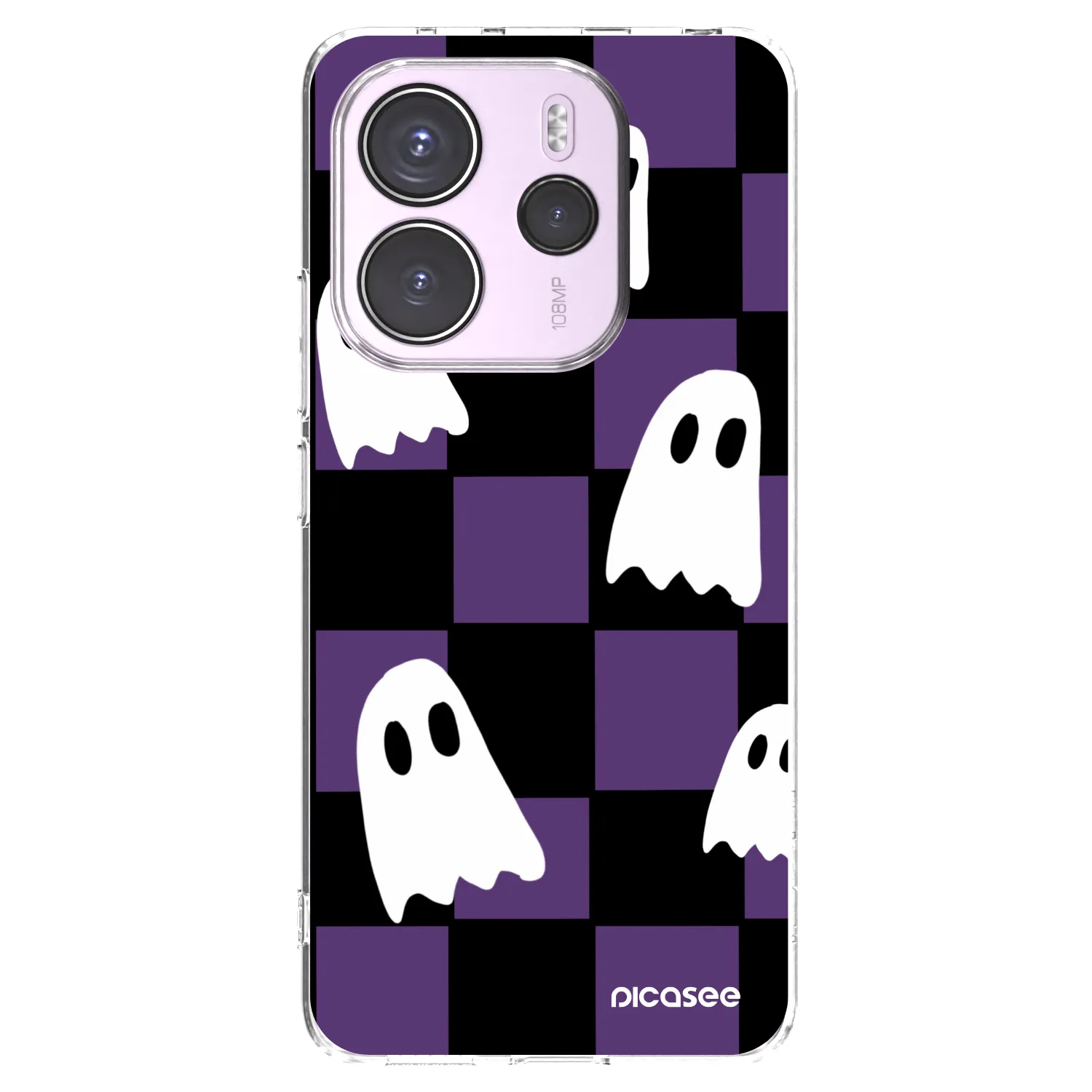 Picasee silikonski prozorni ovitek za Xiaomi Redmi Note 14 4G - Ghosts