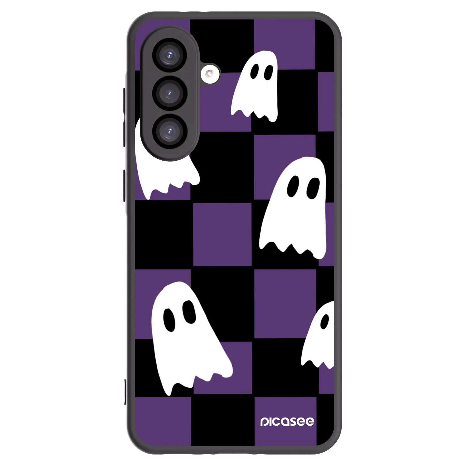 Picasee silikonski črni ovitek za Samsung Galaxy A26 5G A266B - Ghosts