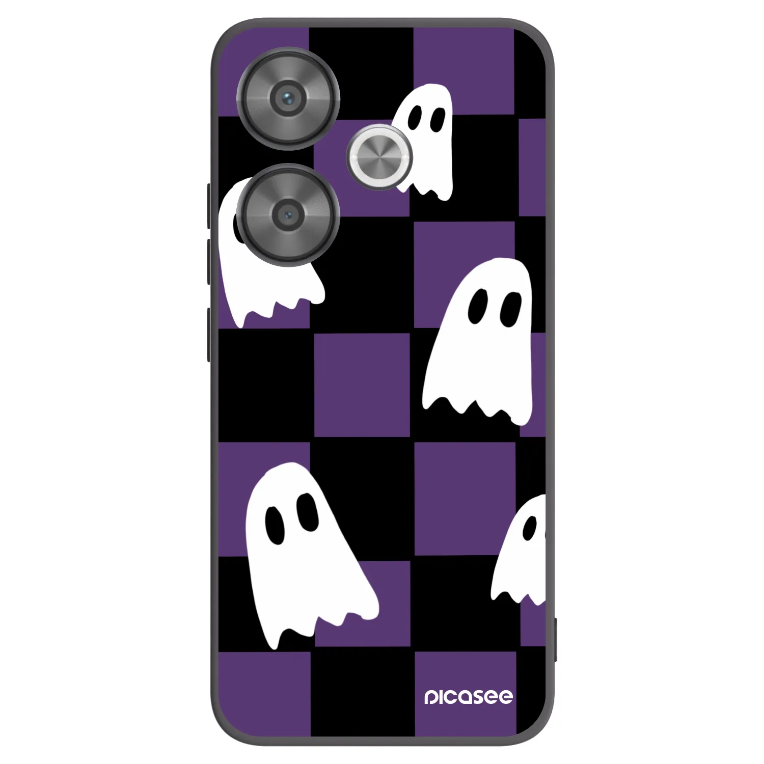 Picasee silikonski črni ovitek za Xiaomi Poco F6 - Ghosts