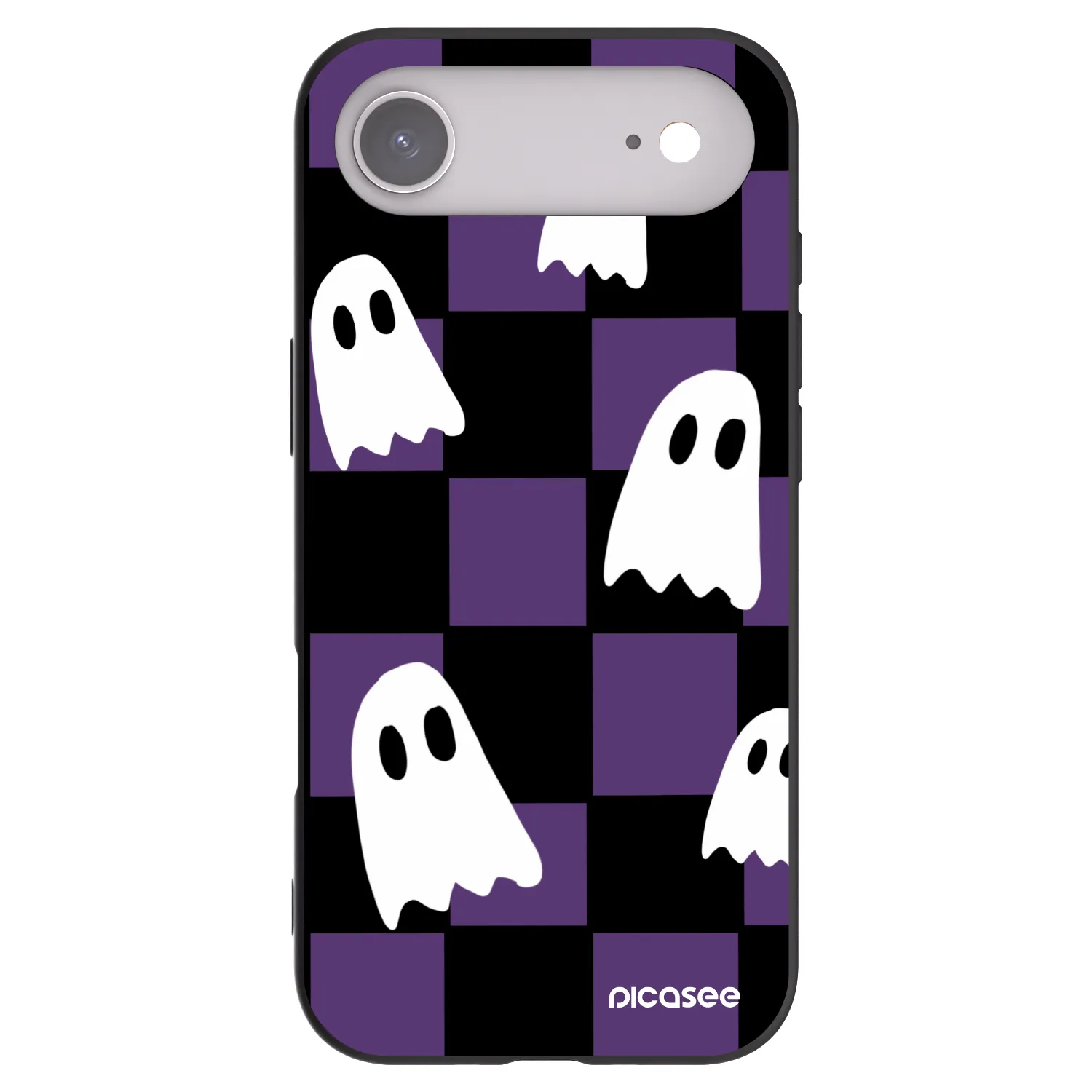 Picasee silikonski črni ovitek za Apple iPhone Air - Ghosts