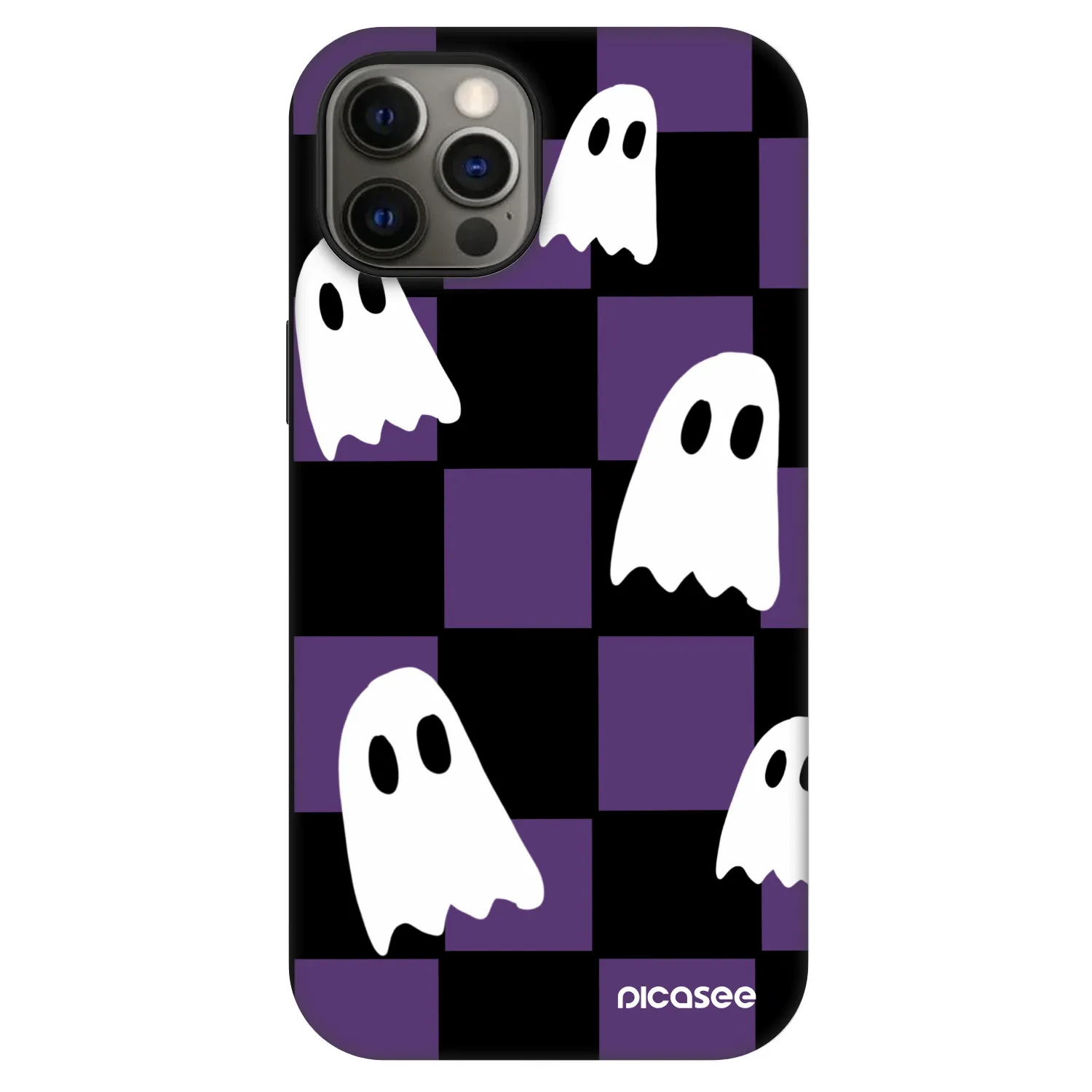 Picasee Fashion Case MagSafe za Apple iPhone 12 - Ghosts
