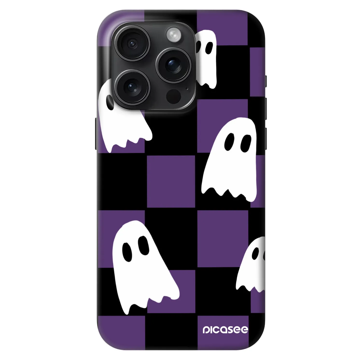 Picasee Fashion Case MagSafe za Apple iPhone 15 Pro - Ghosts