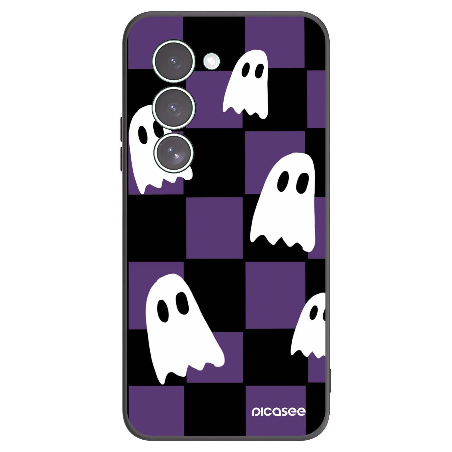 Picasee silikonski črni ovitek za Xiaomi Redmi 15 5G - Ghosts