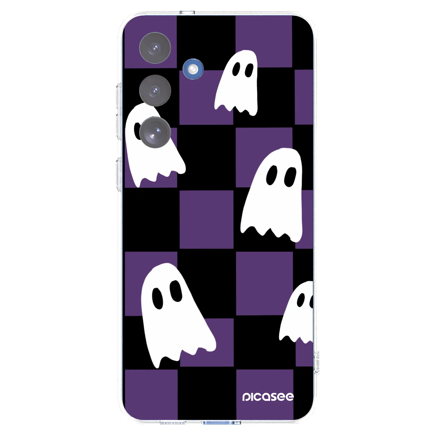 Picasee silikonski prozorni ovitek za Samsung Galaxy S25 FE 5G - Ghosts