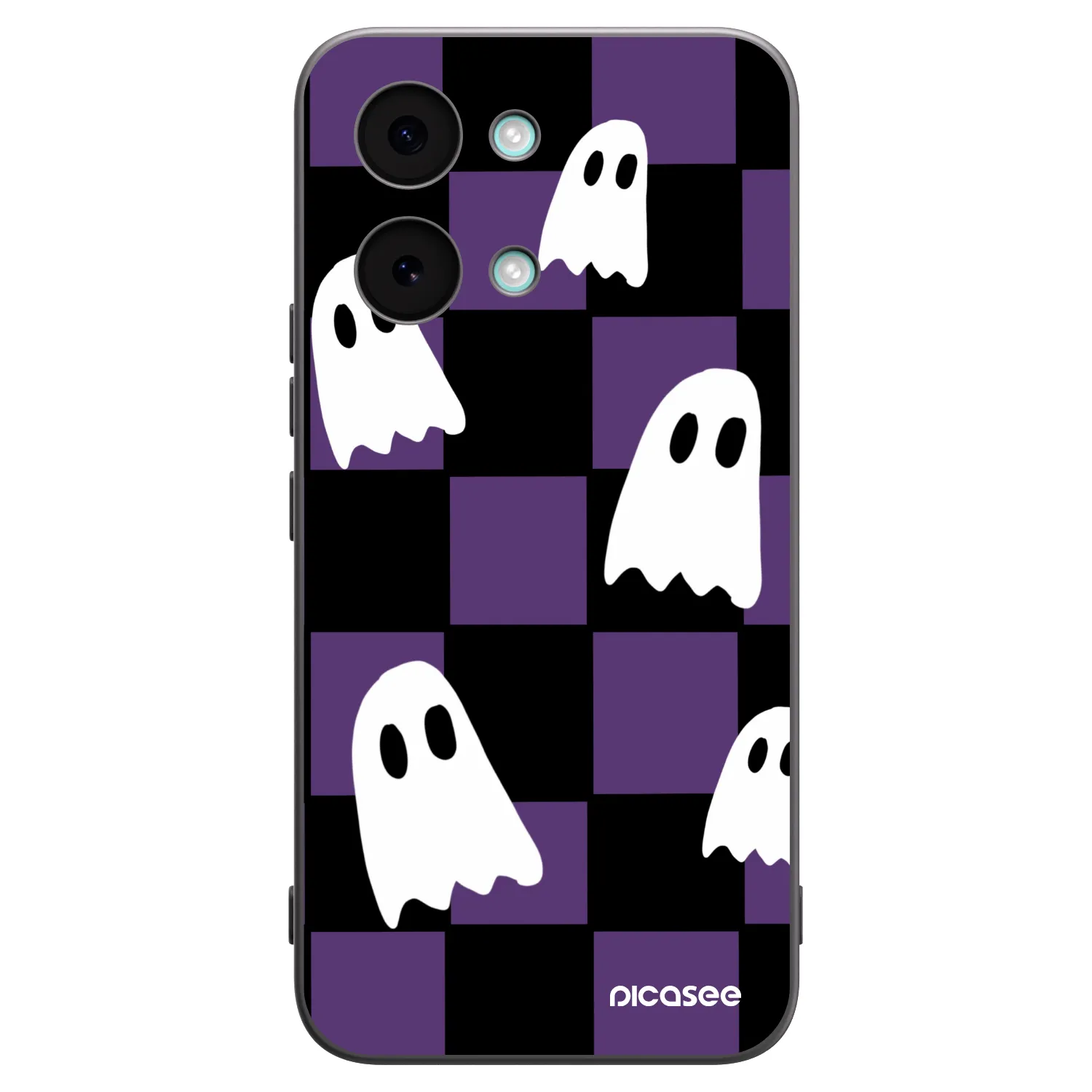 Picasee silikonski črni ovitek za Xiaomi Poco X8 Pro Max - Ghosts