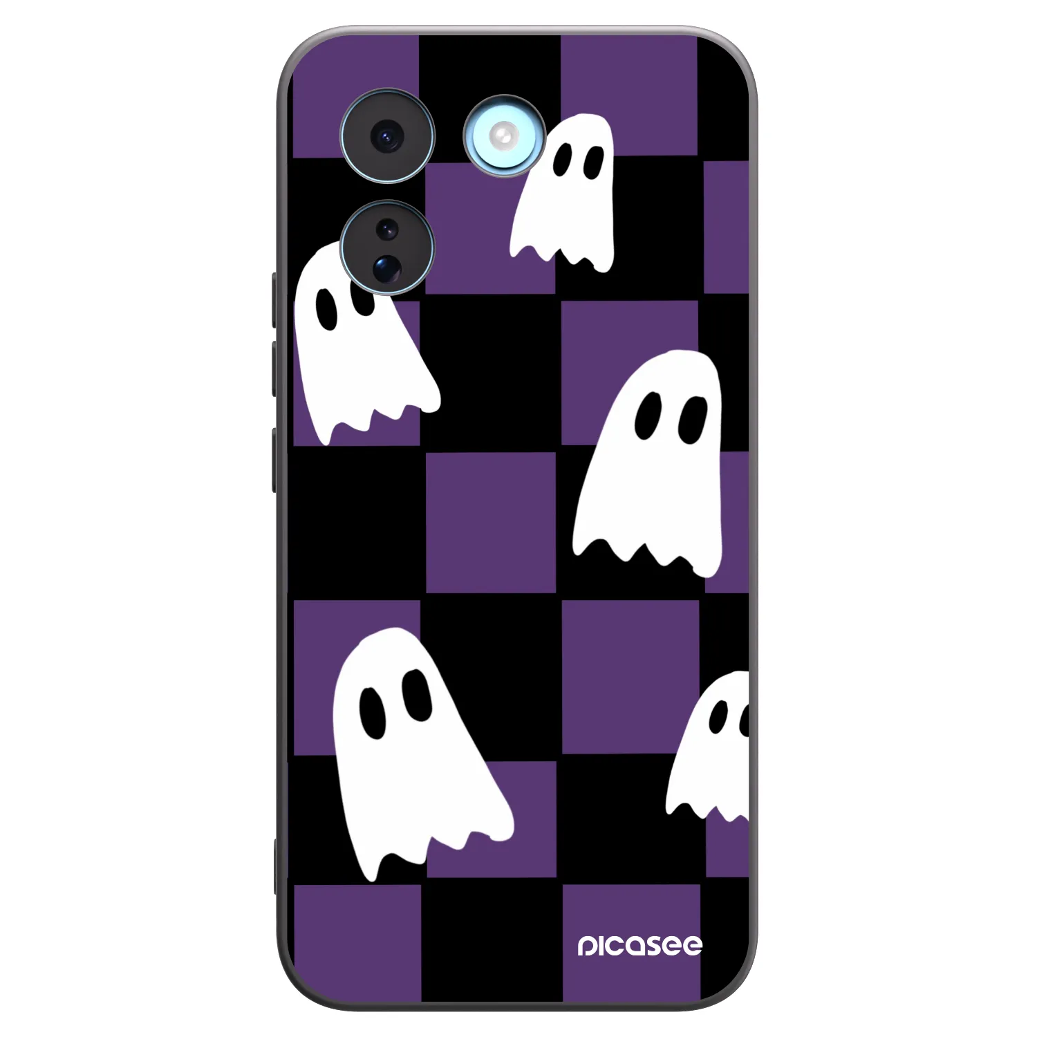 Picasee silikonski črni ovitek za Xiaomi Redmi Note 17 Pro MAX 5G - Ghosts