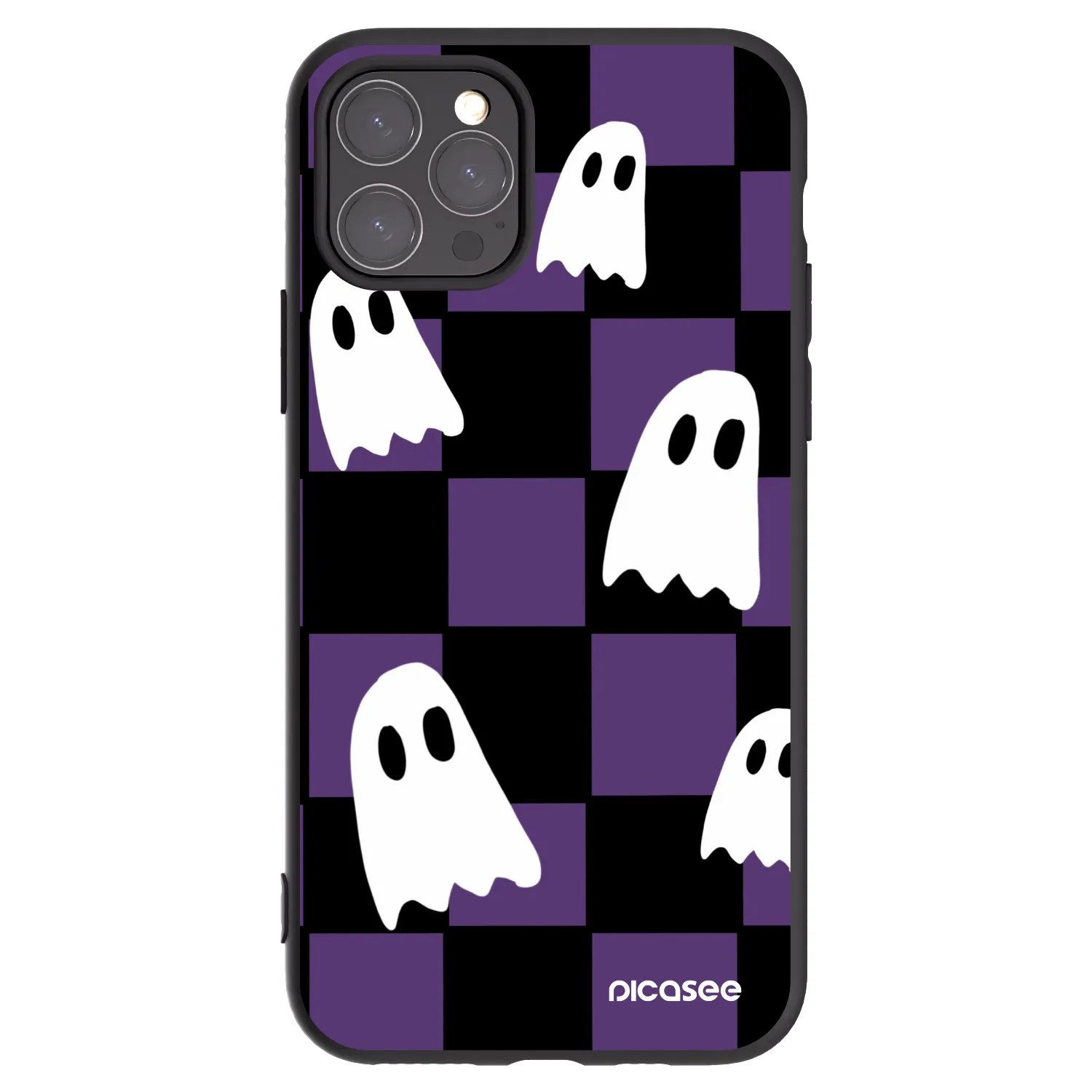 Picasee silikonski črni ovitek za Apple iPhone 11 Pro - Ghosts