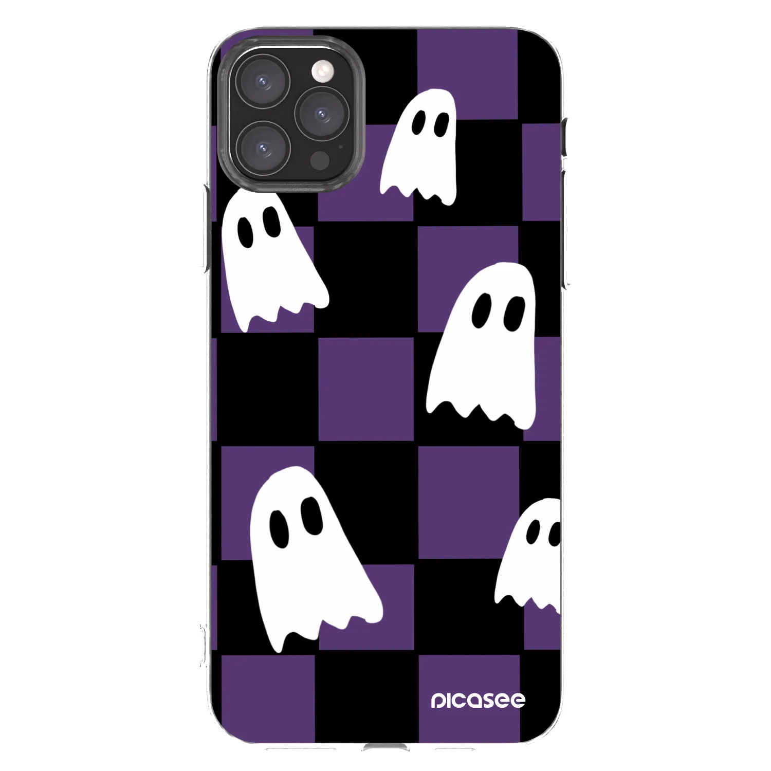 Picasee silikonski prozorni ovitek za Apple iPhone 11 Pro Max - Ghosts
