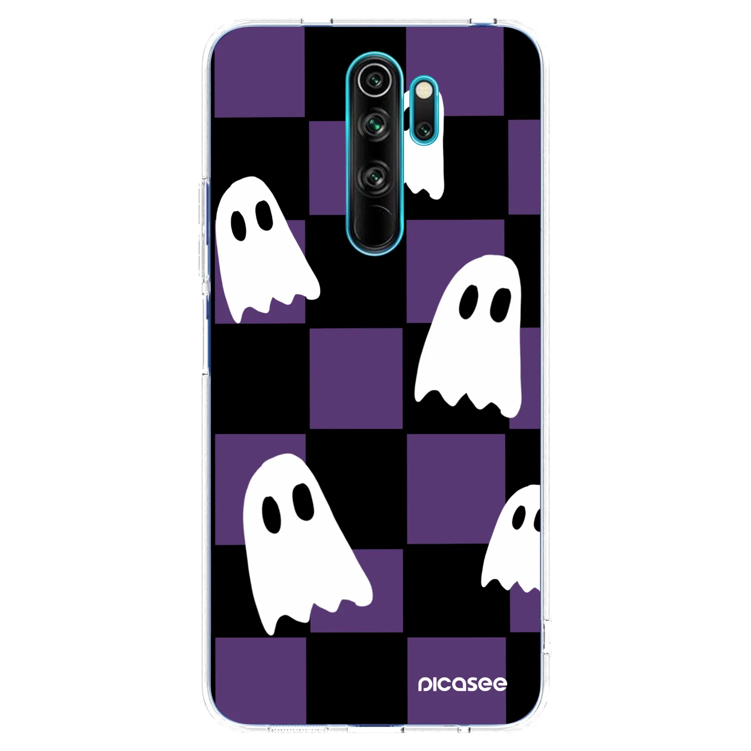 Picasee silikonski prozorni ovitek za Xiaomi Redmi Note 8 Pro - Ghosts