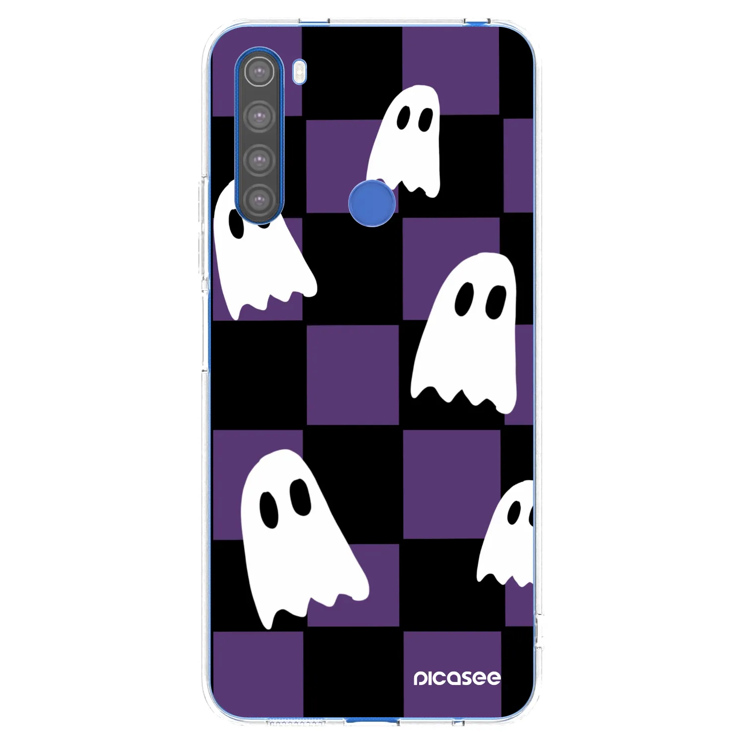 Picasee silikonski prozorni ovitek za Xiaomi Redmi Note 8T - Ghosts