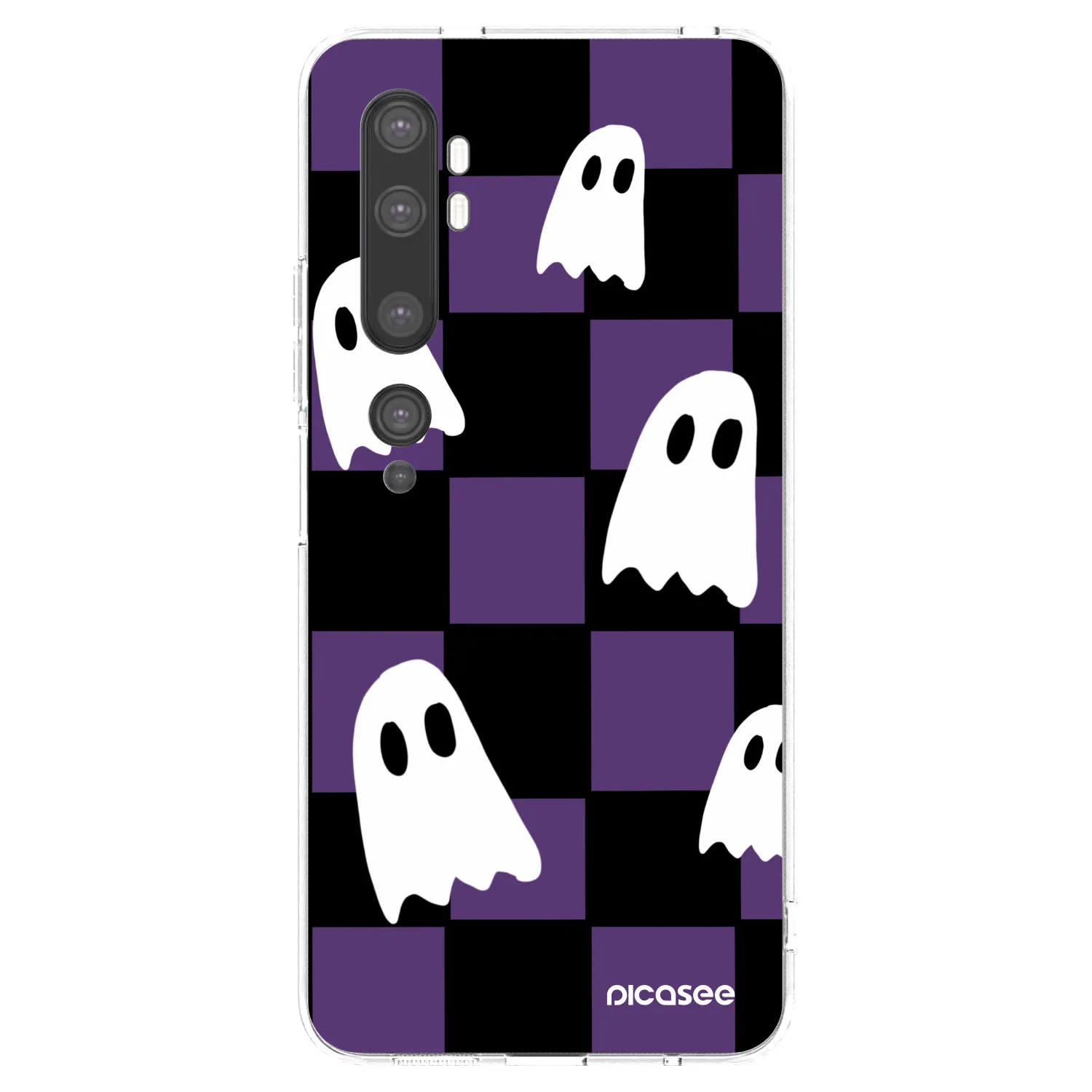 Picasee silikonski prozorni ovitek za Xiaomi Mi Note 10 (Pro) - Ghosts