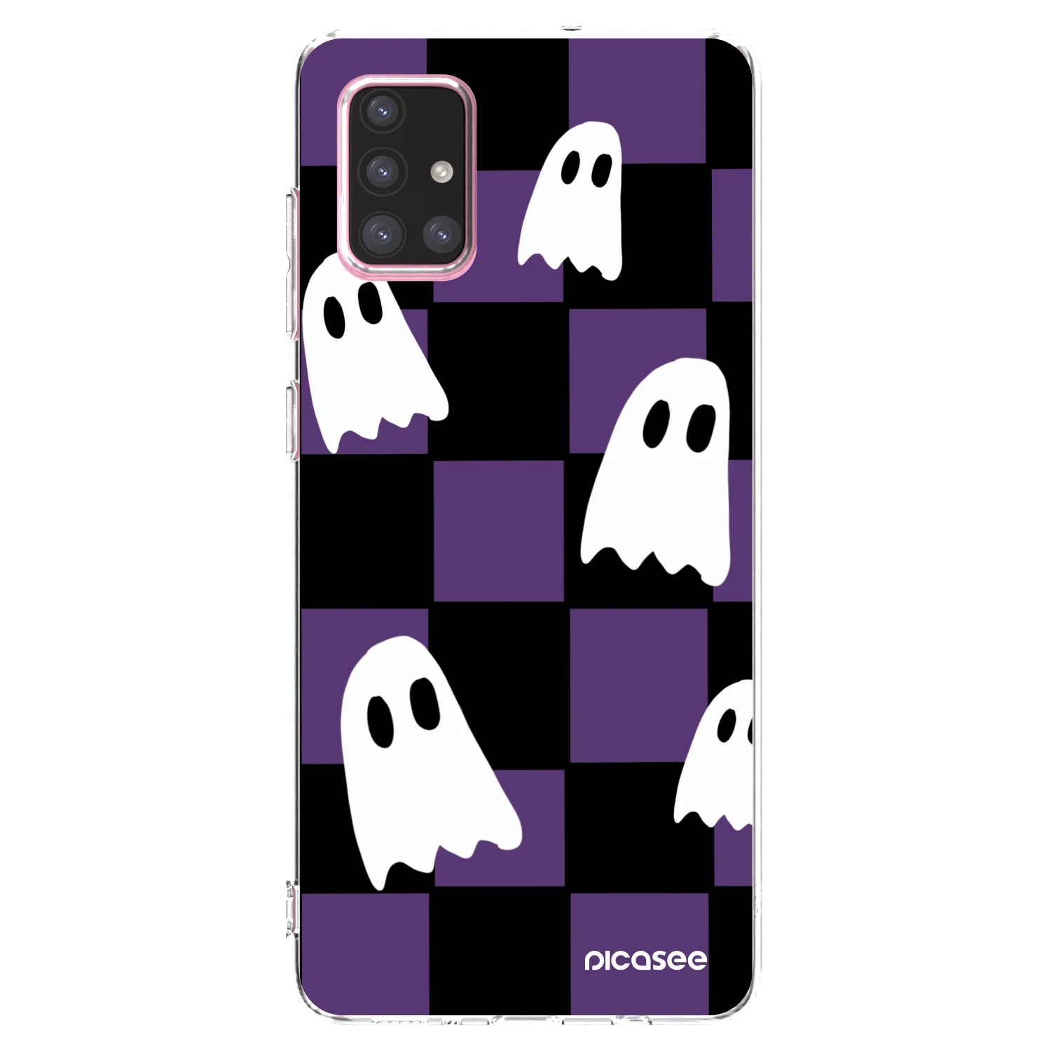 Picasee silikonski prozorni ovitek za Samsung Galaxy A71 A715F - Ghosts