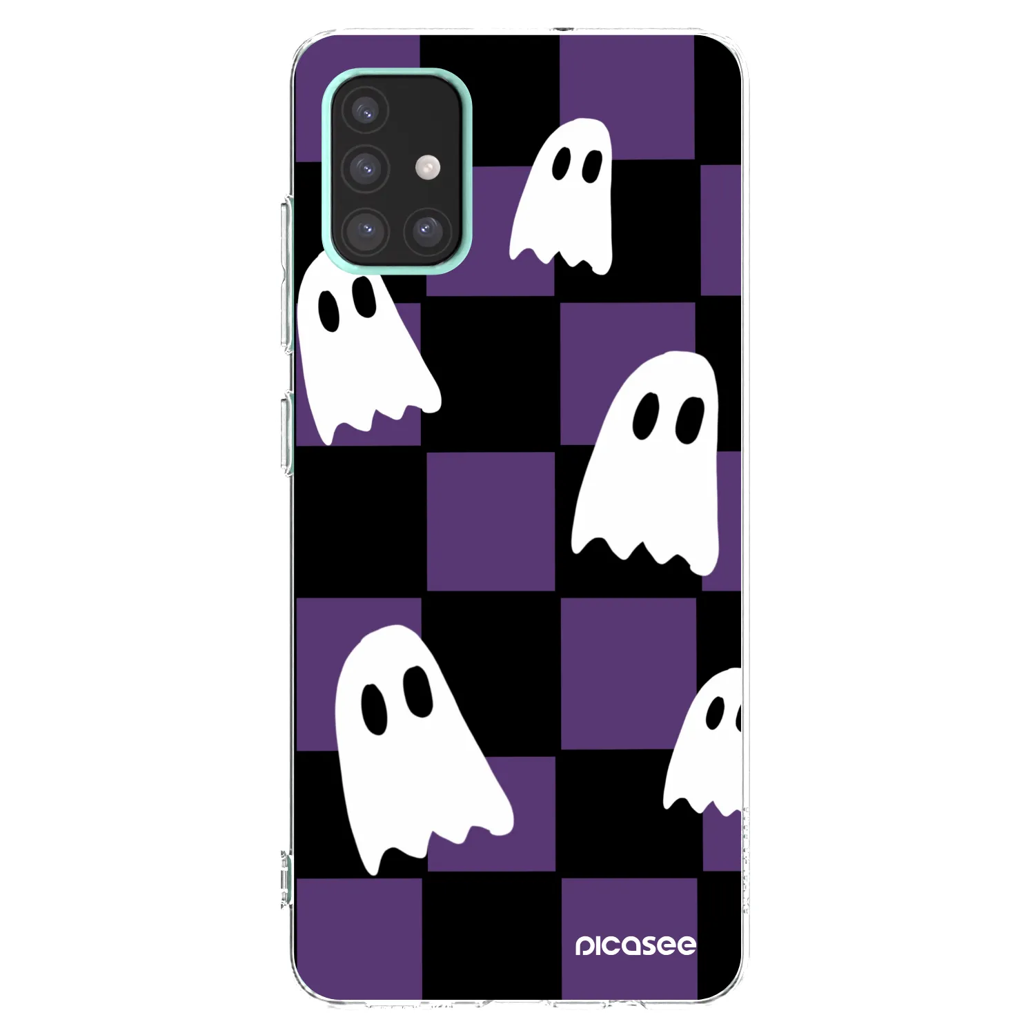 Picasee silikonski prozorni ovitek za Samsung Galaxy A51 A515F - Ghosts